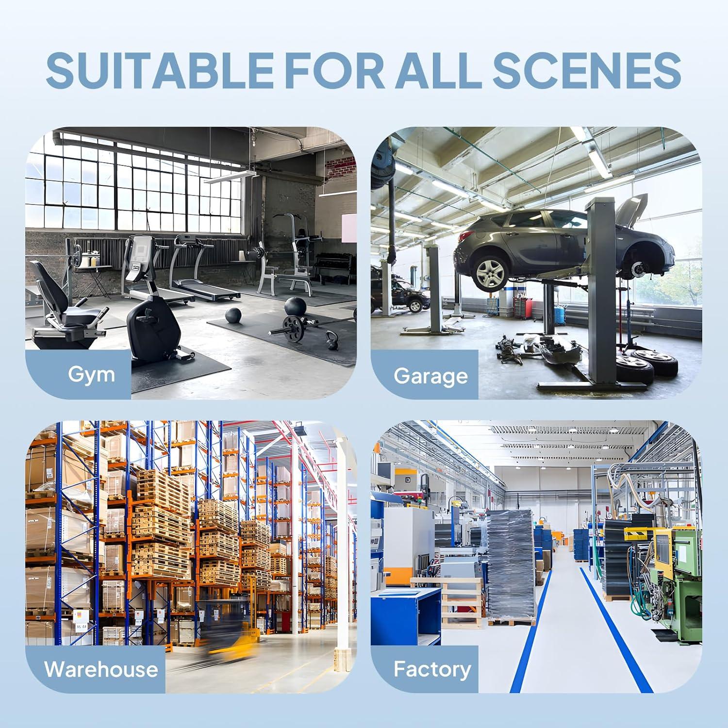 ROVSUN 20'' Floor Fans, High Velocity Heavy Duty Metal Industrial Floor Fan for Commercial & Residential, High Power Fan w/ 90°-180° Adjustable Tilt, Metal Fan for Garage, Gym, Home, Bedroom, Black