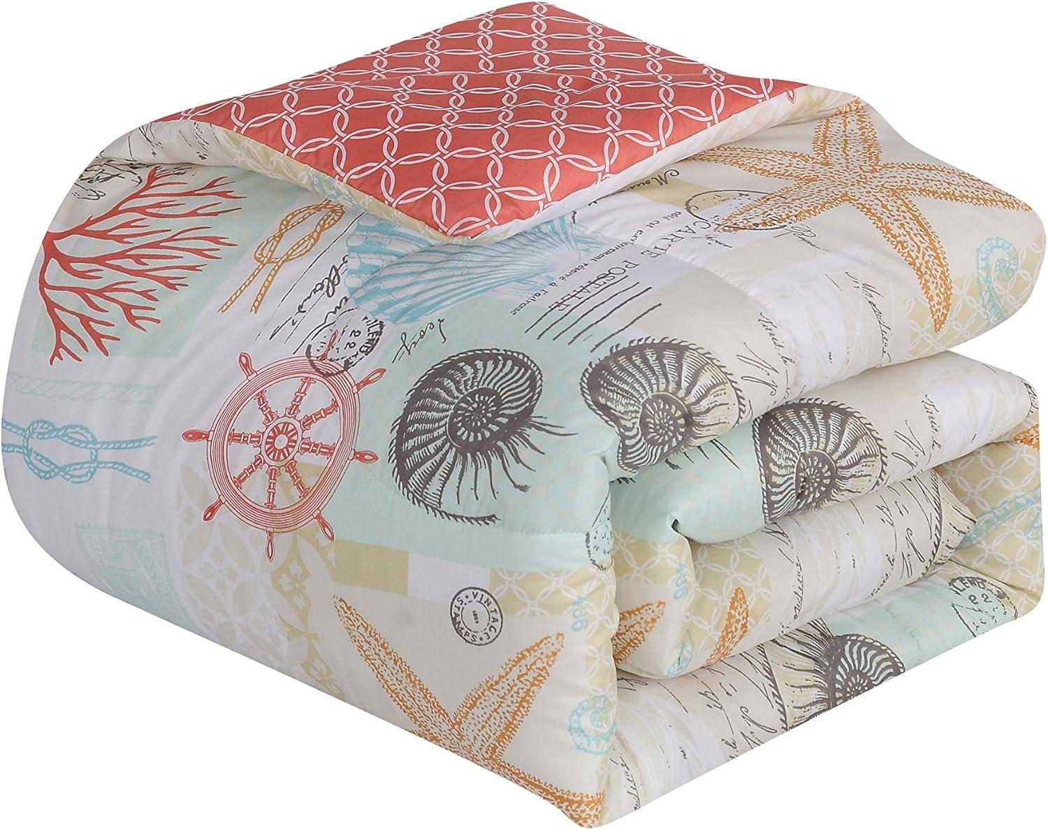 Belize Coastal Abstract Comforter Set