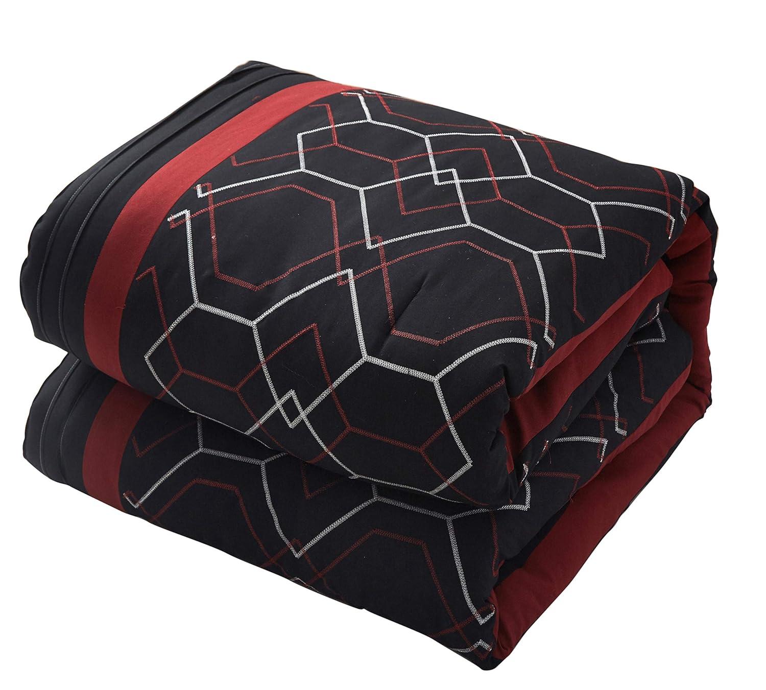 Nanshing America, Inc Tonya Microfiber 6 Piece Comforter Set