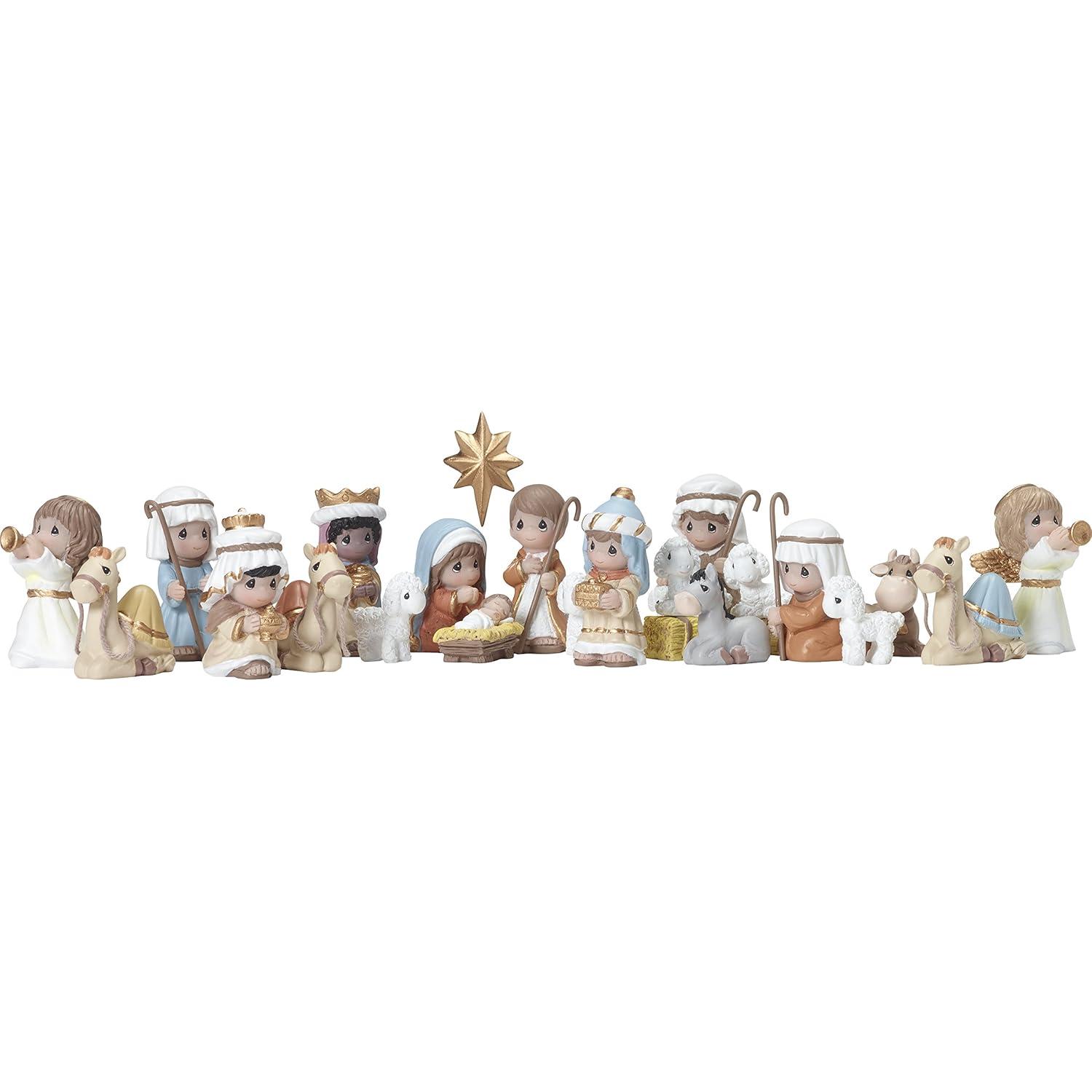Precious Moments 26 Piece Nativity Advent Calendar Set