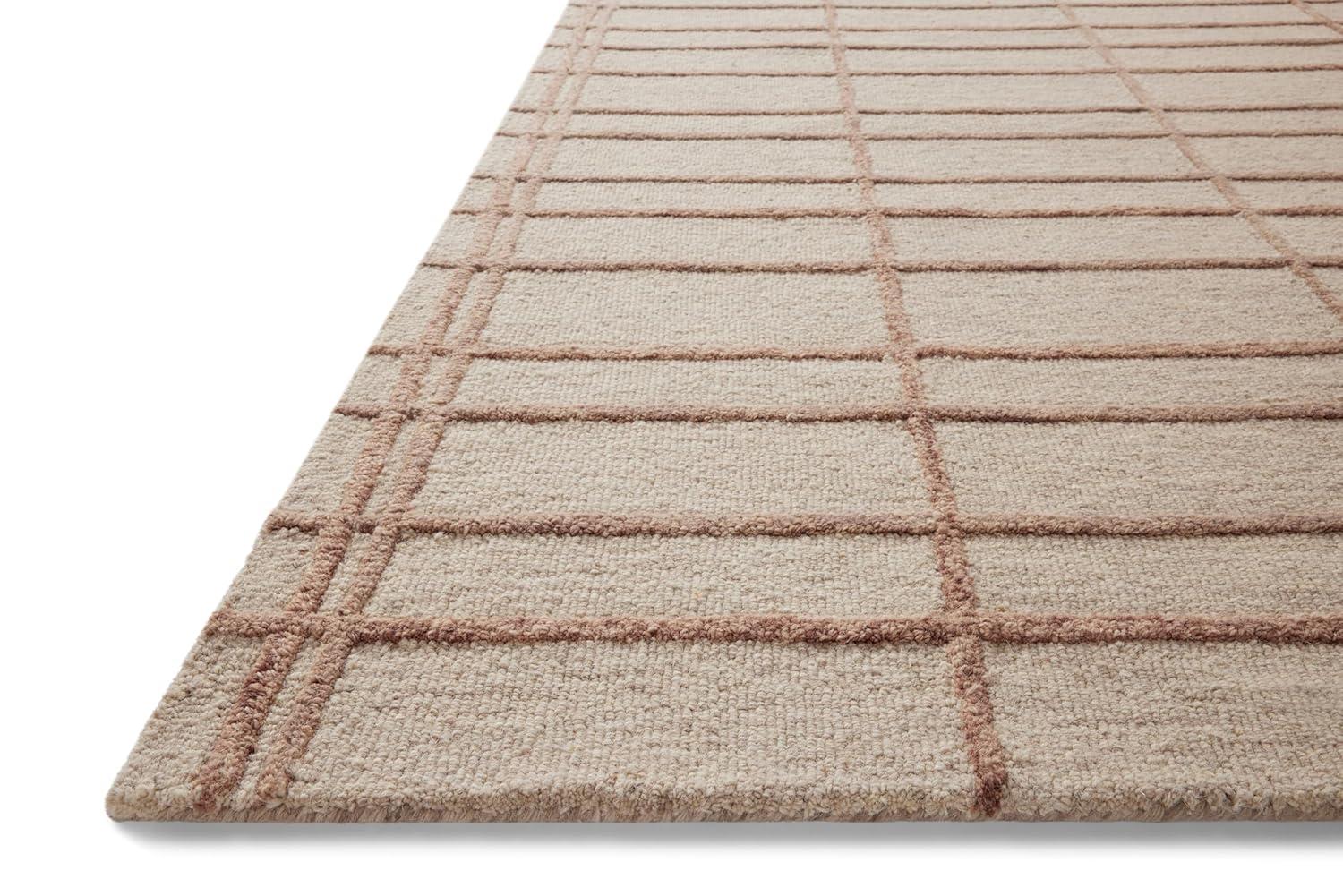 Chris Loves Julia x Loloi Bradley Rose / Blush Area Rug