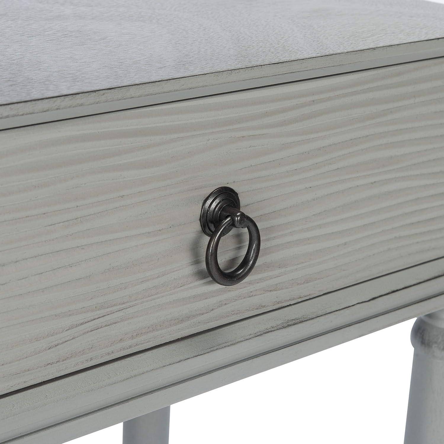 Aliyah 2 Drawer Console Table - CNS5729B - Gray - Safavieh