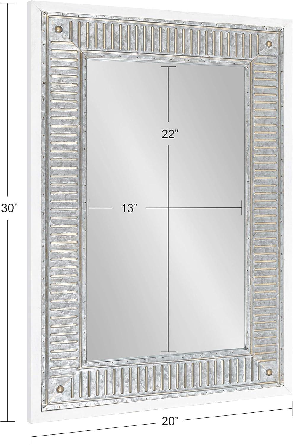 Deely Rectangle Wall Mirror - Kate & Laurel All Things Decor