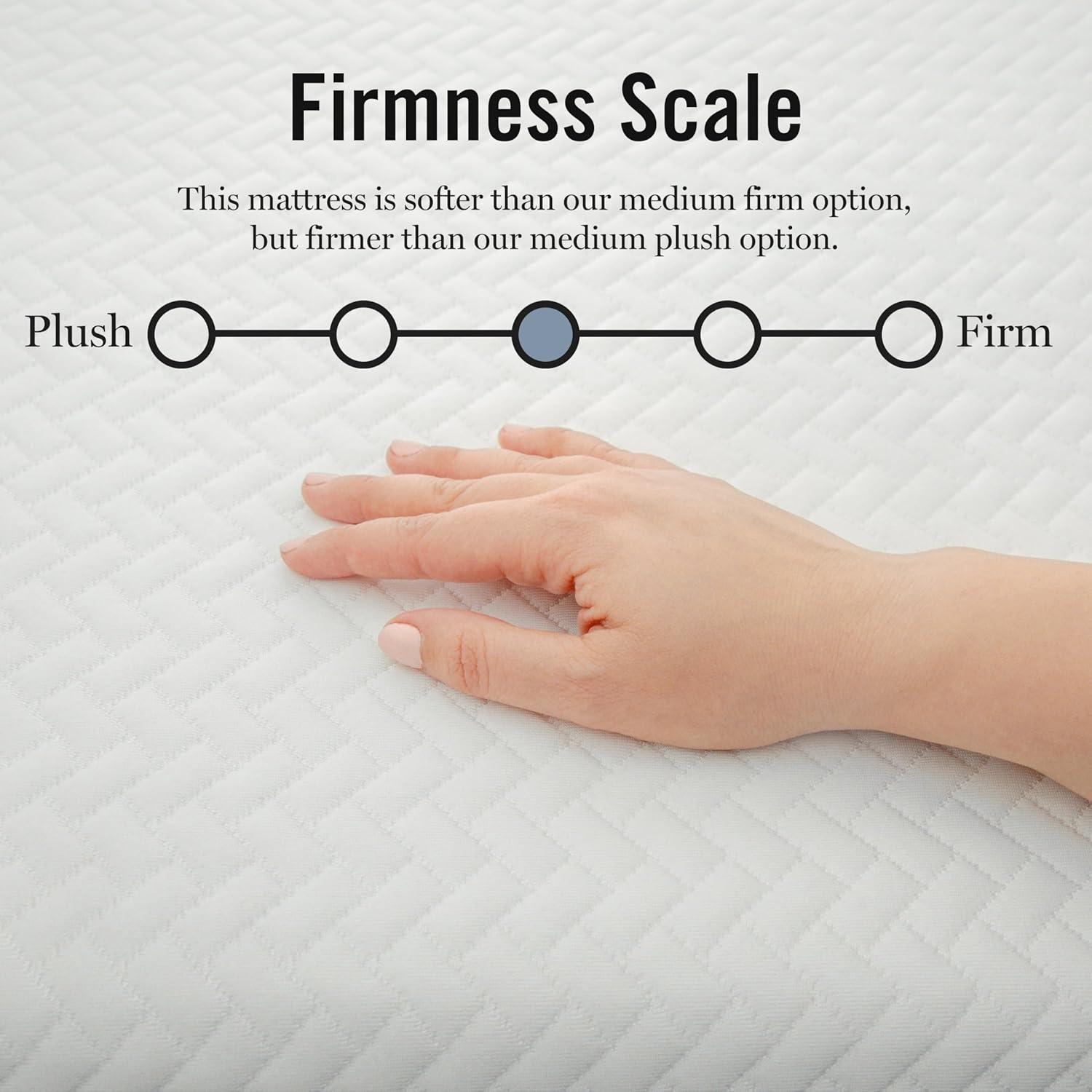 Martha Stewart Martha Stewart SleepComplete Medium Support Dual-Action Green Tea Cooling Memory Foam Mattress