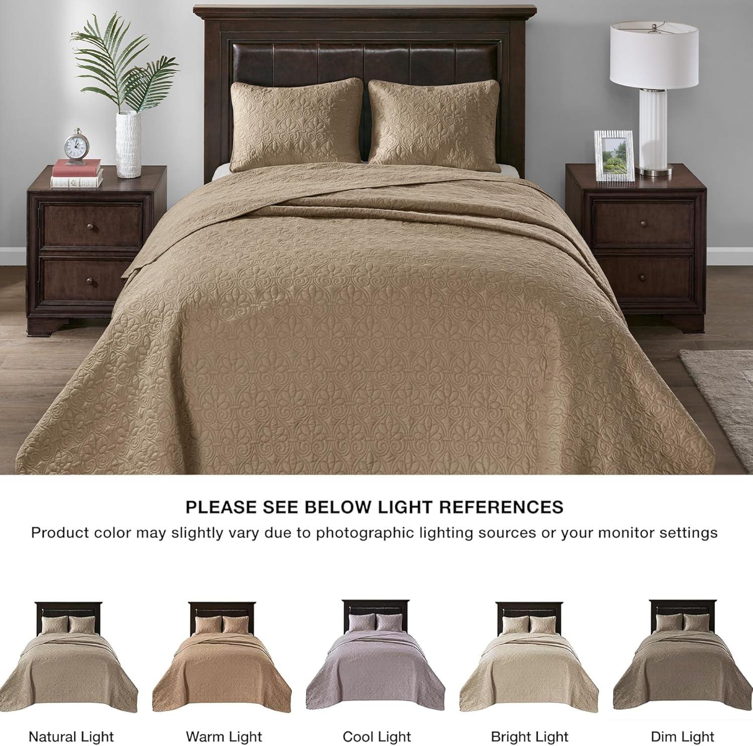 Quebec Reversible Bedspread Set