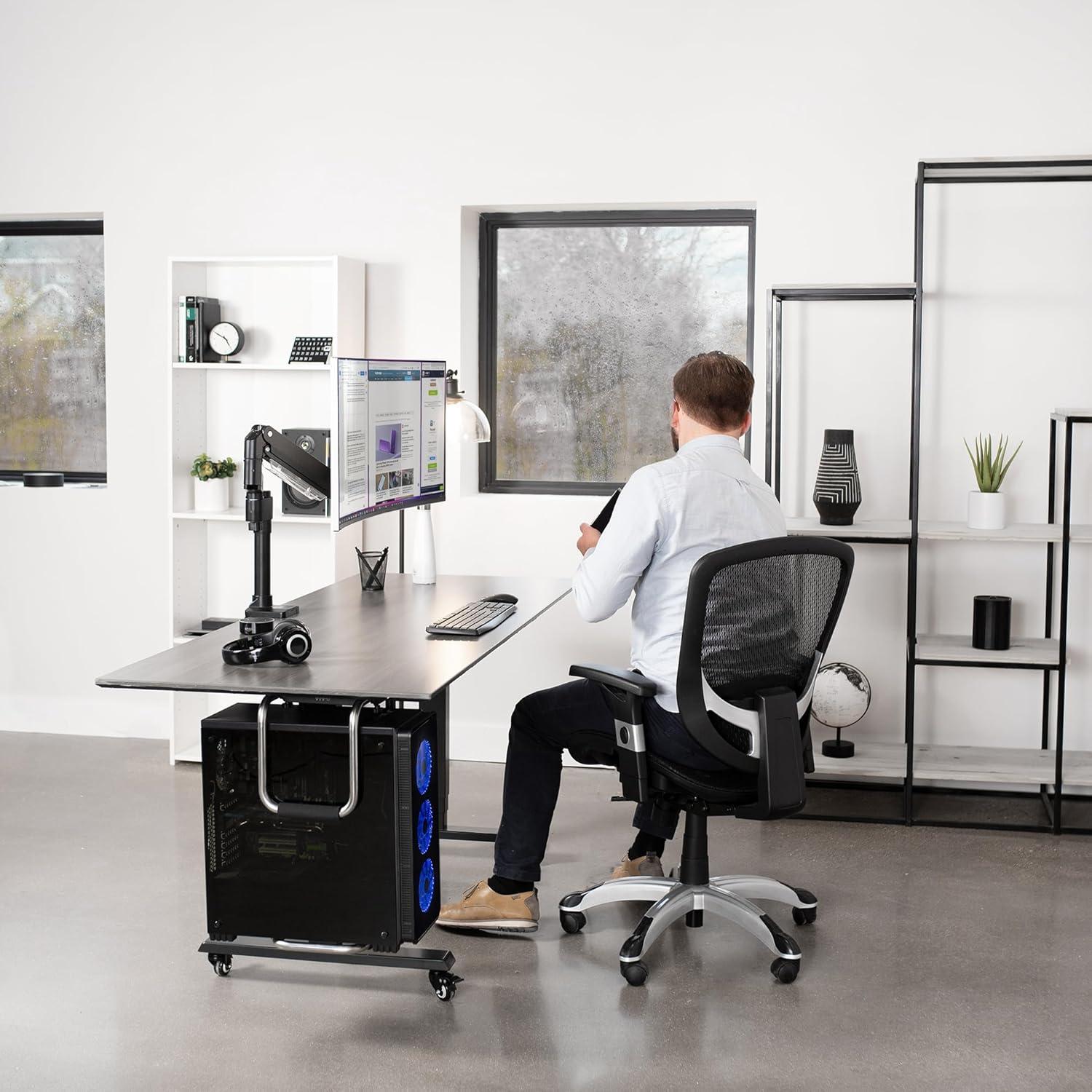 Vivo Heavy Duty Under Desk PC Mount