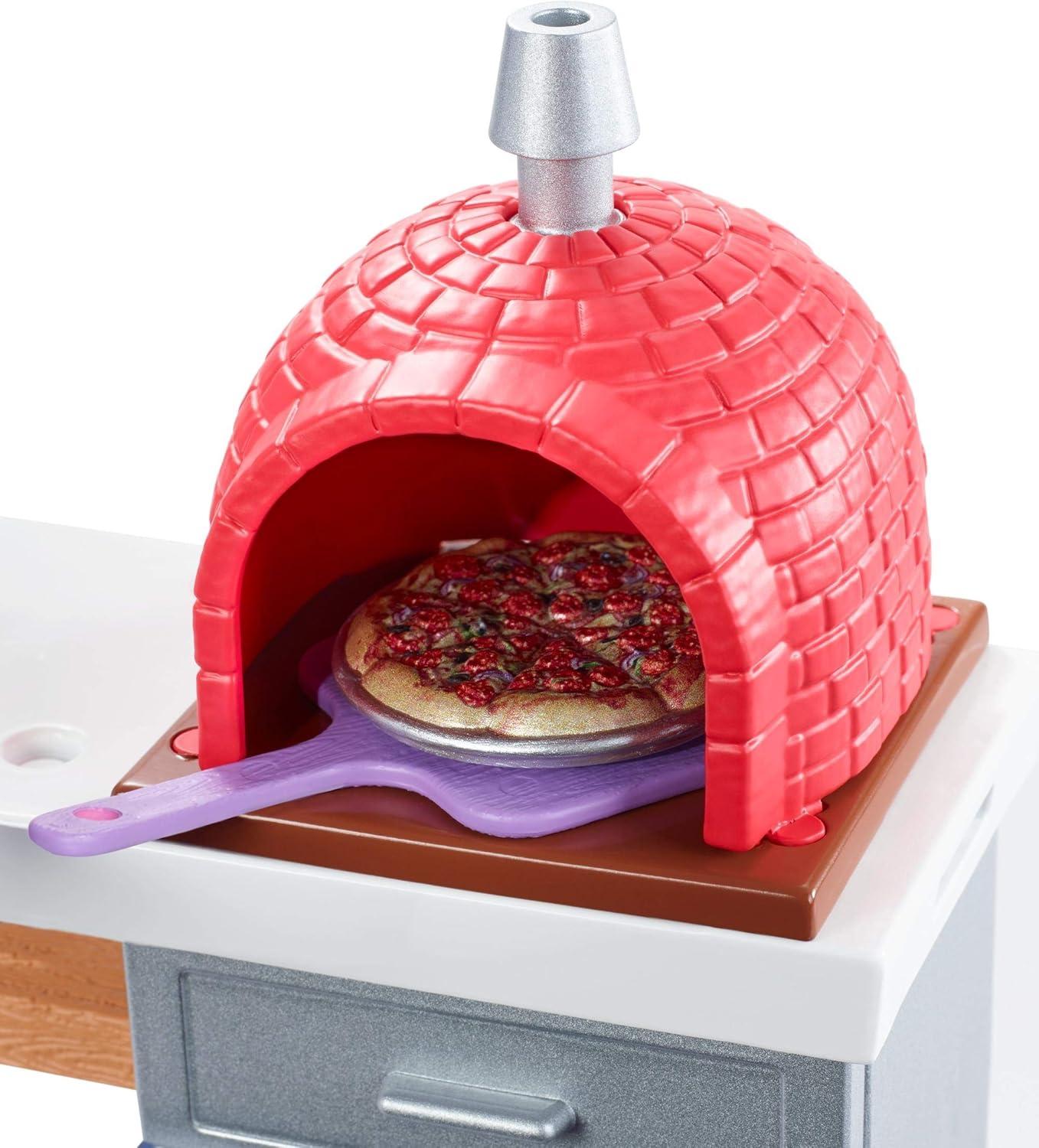 Barbie Outdoor Pizza Oven Set with Accessories