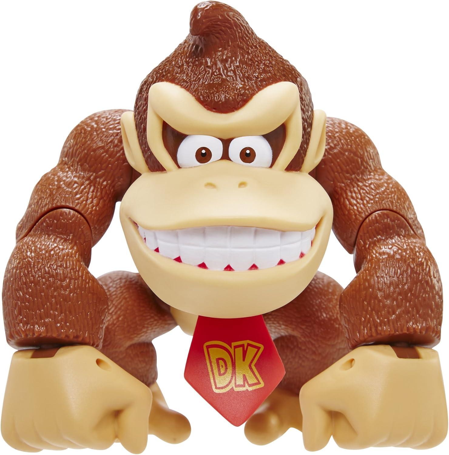 Nintendo Donkey Kong Deluxe 6" Action Figure