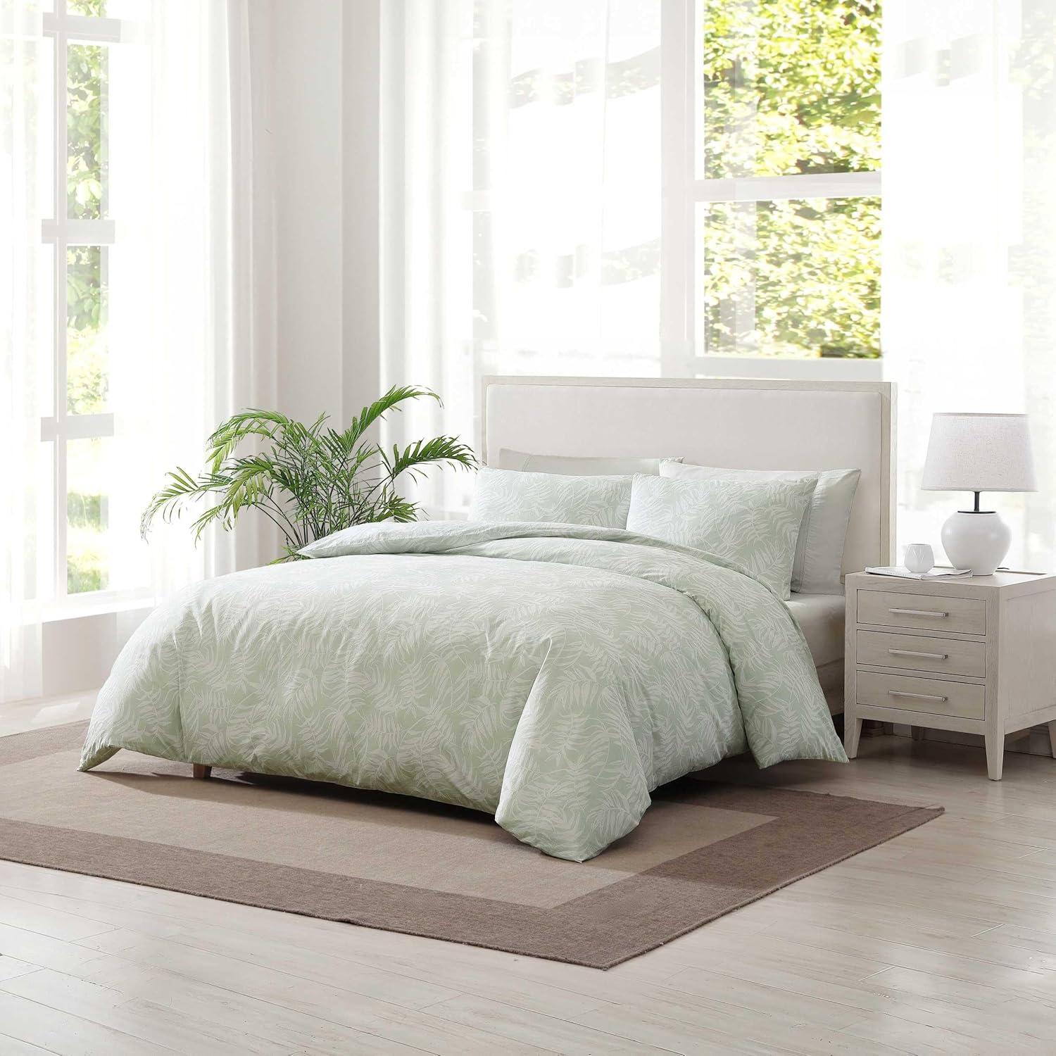 Tommy Bahama Home Art of Palms Cotton Duvet Cover Set