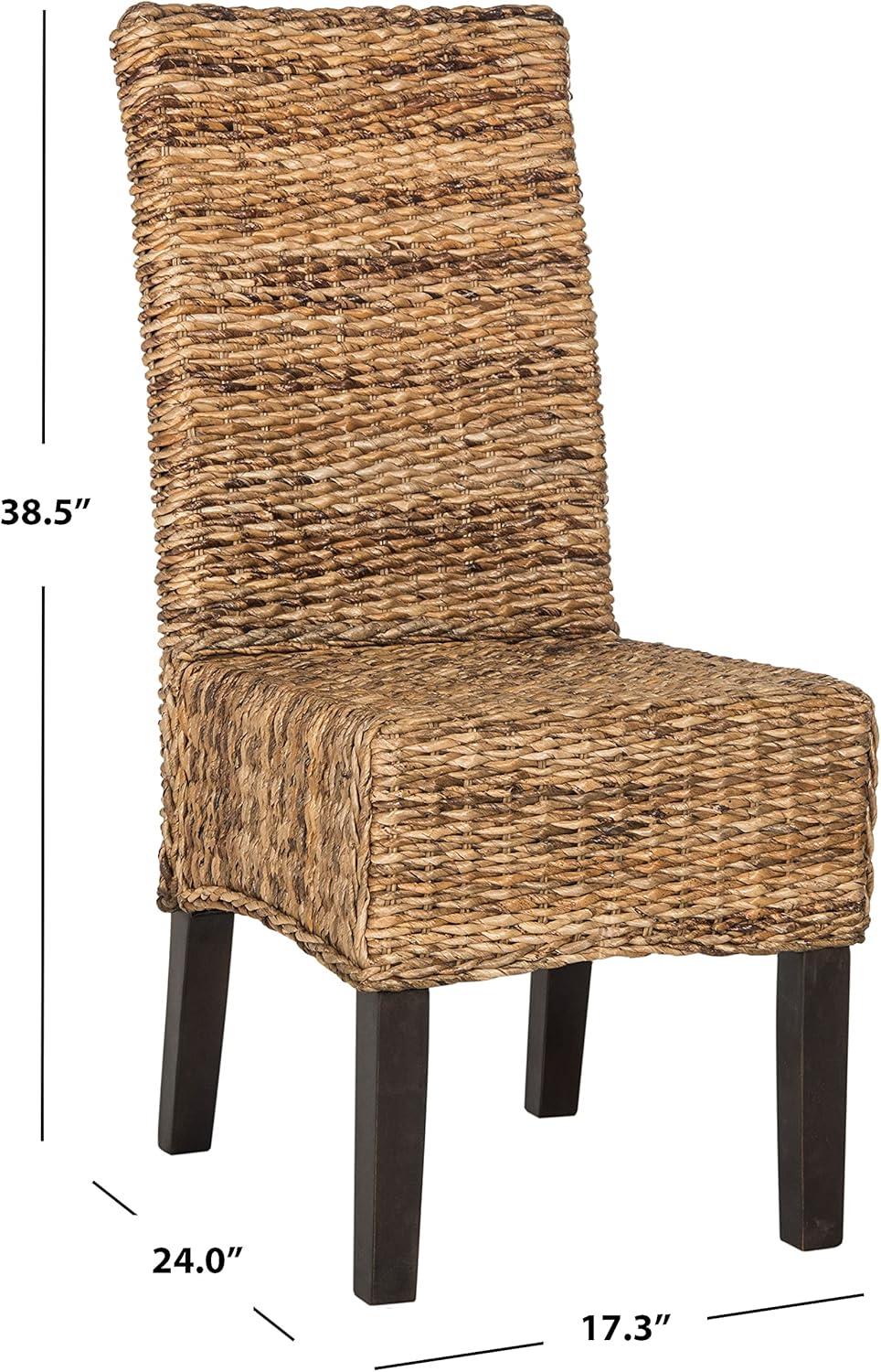 Avita 18" H Dining Chair (Set of 2) - SEA8012 - Natural - Safavieh