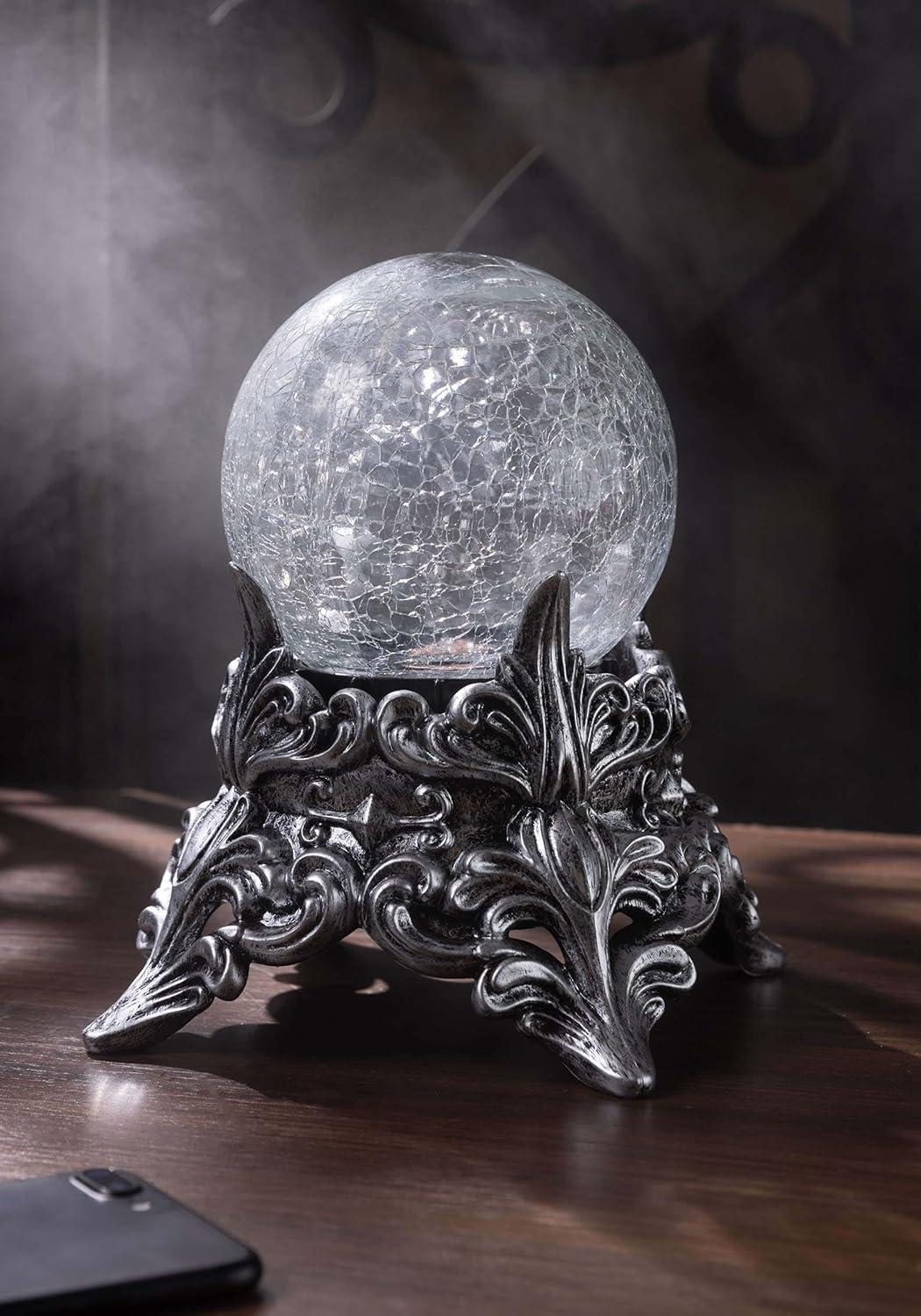 Mystic Oil Slick Crystal Ball Halloween Decoration