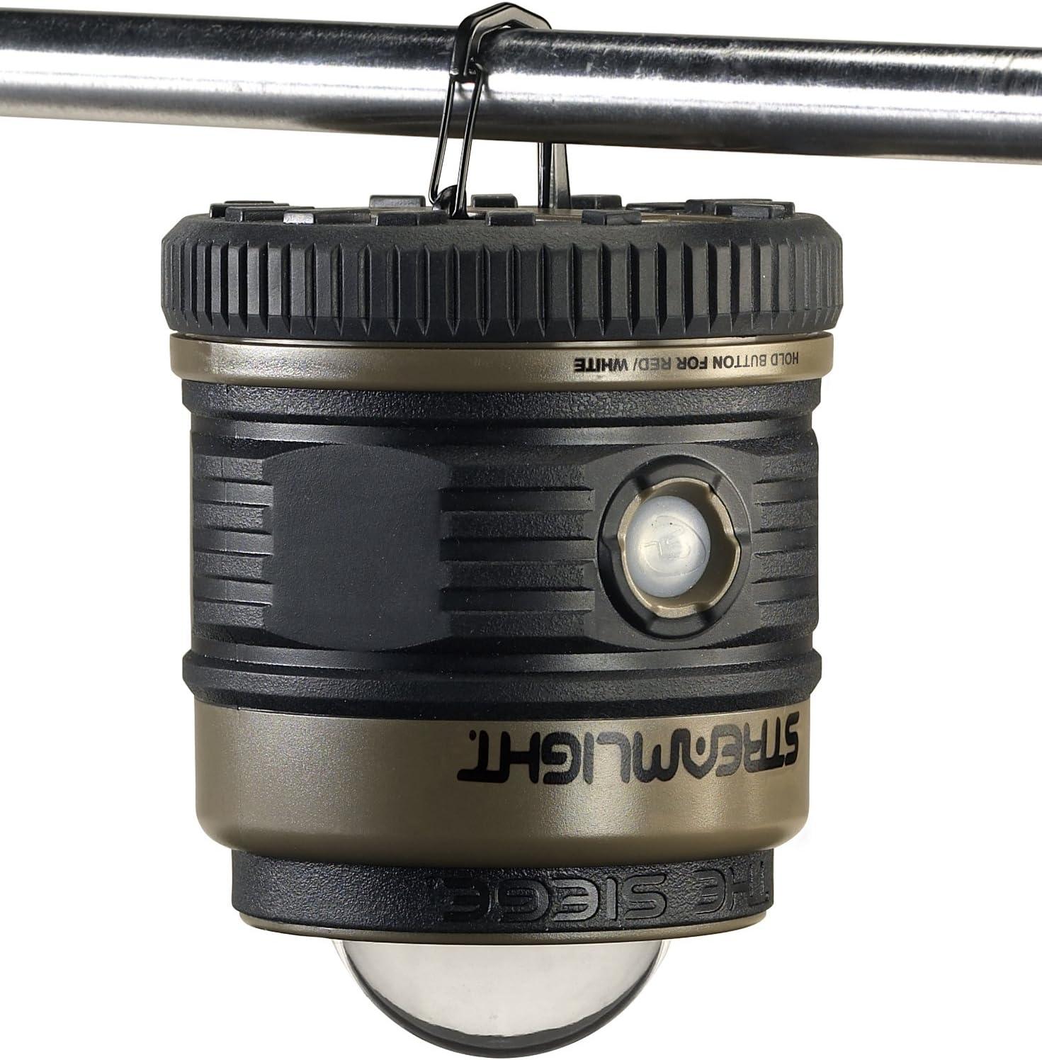 Streamlight The Siege, Rugged and Compact Outdoor Lantern, Coyote