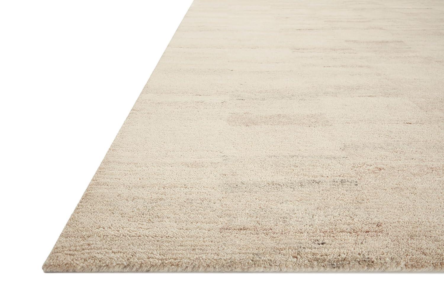 Amber Lewis x Loloi Rocky Natural / Fog Area Rug