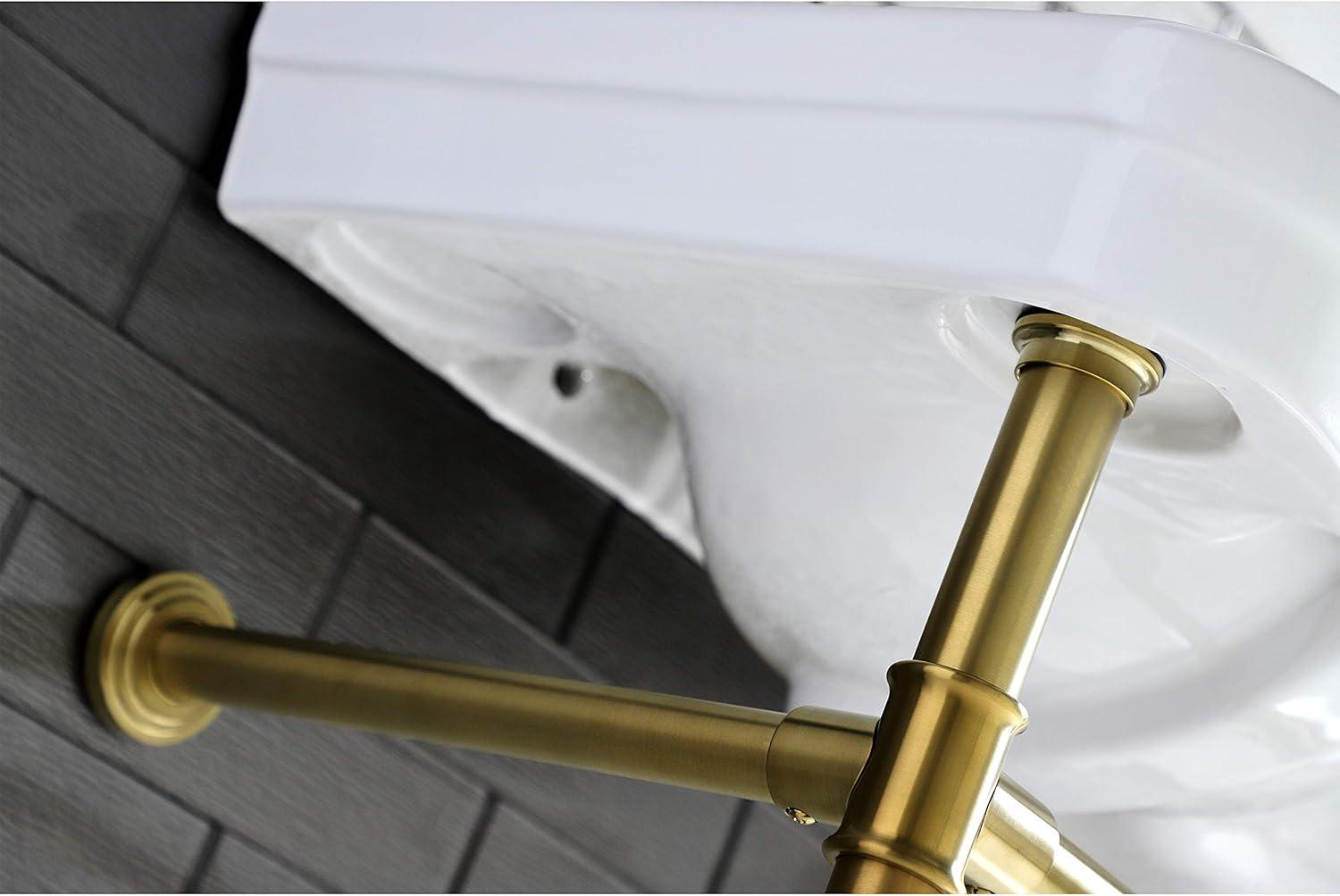 Kingston Brass Kingston Brass Fauceture Stainless Steel Console Sink Legs VPB36417
