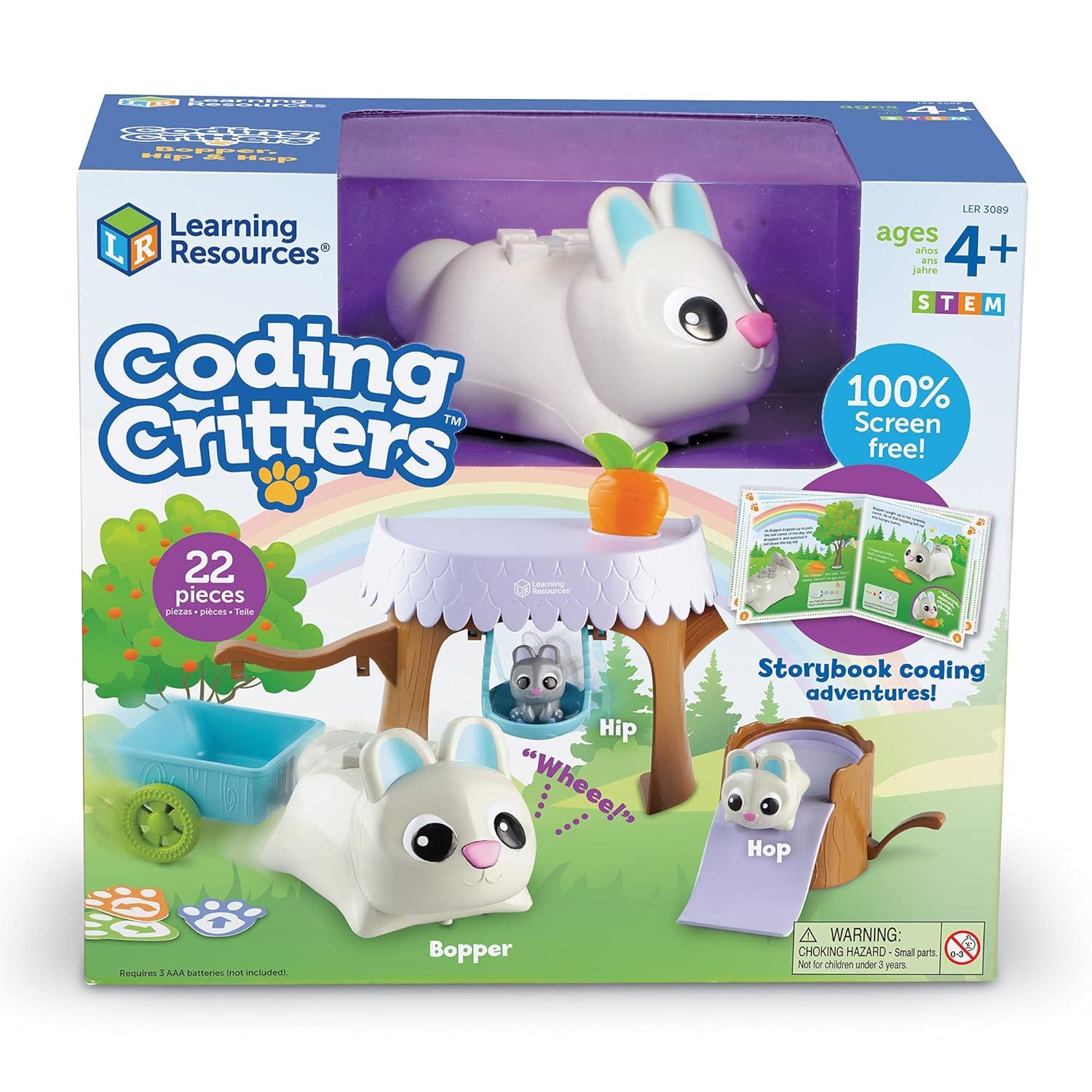 Learning Resources Coding Critters Bopper, Hip & Hop