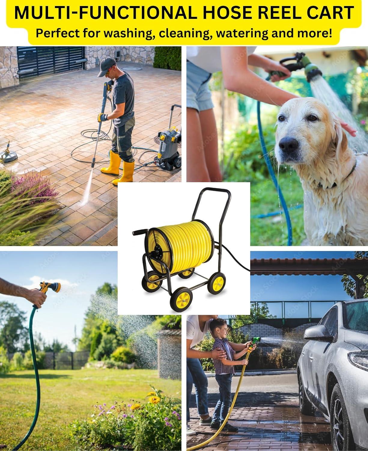 Real Hose Storage Real Hose Storage Outdoor Garden Hose Storage Holder, Decorative Garden Hose Storage Box, Storage For Garden Tools, Garden Hose, Lawn And Garden Products, 200ft Hose Capacity