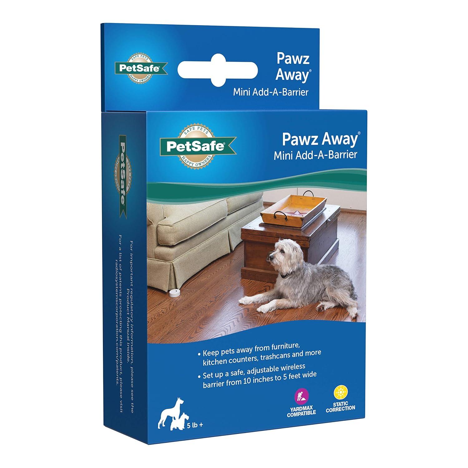PetSafe Pawz Away Mini Indoor Wireless Pet Barrier Transmitter, Ex Add-A-Barrier for Dogs and Cats