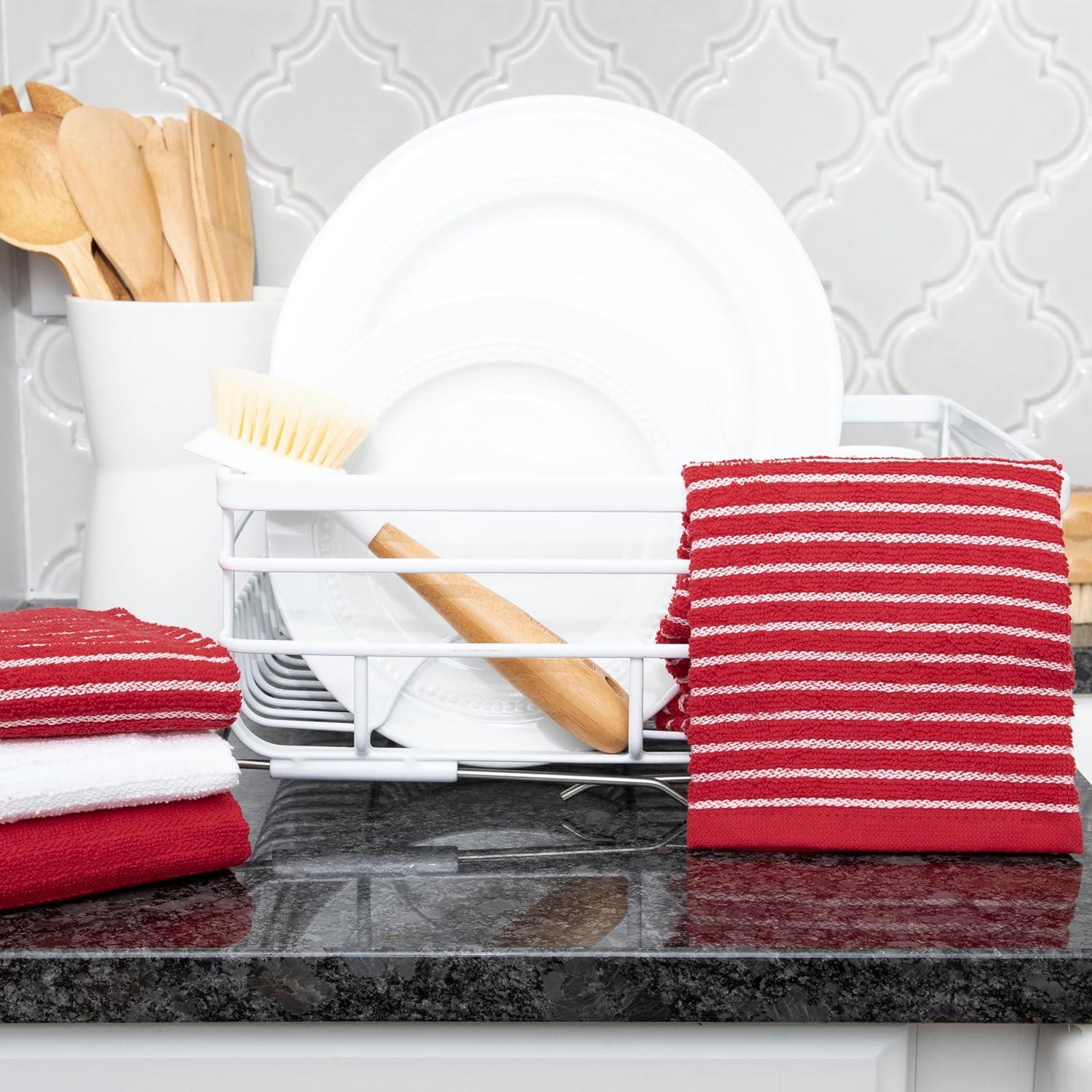 Cotton Stripe Tea Towel Kitchen Towel