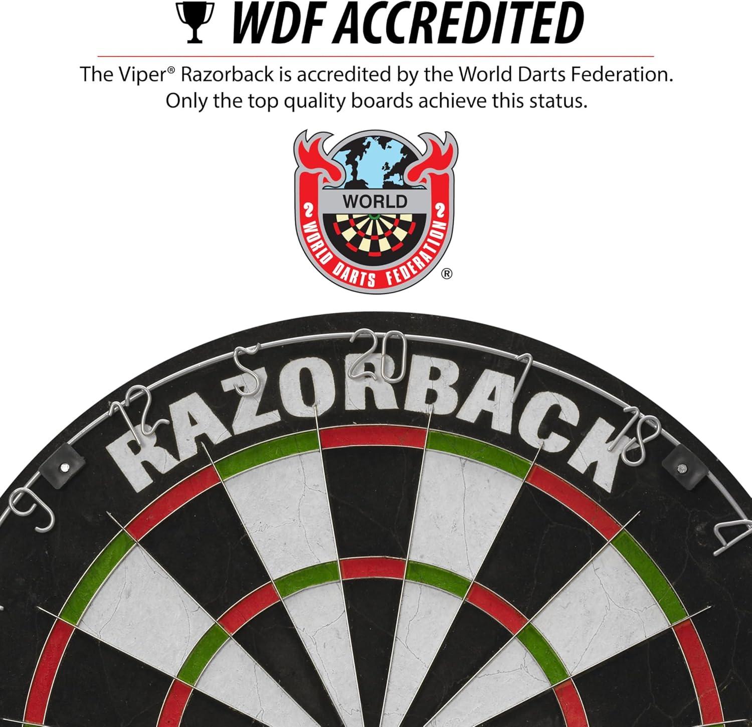 Razorback Sisal Bristle Dartboard