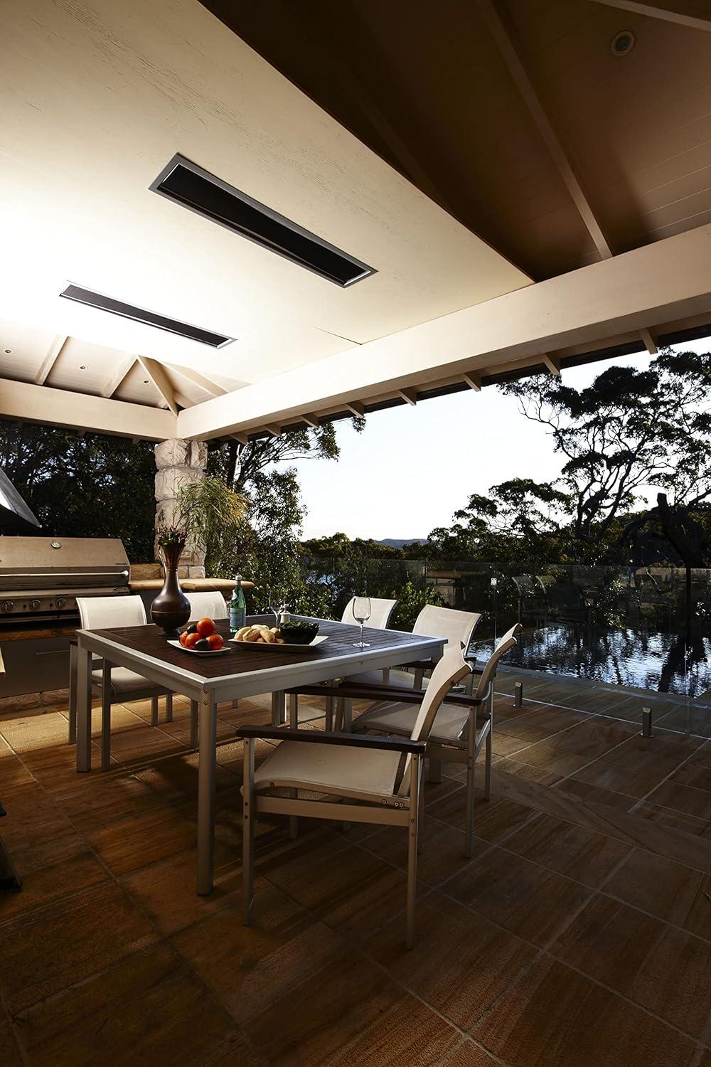 Platinum Smart-Heat - 300 Series Gas Patio Heater-Natural Gas Fuel Source in Stainless Steel Finish