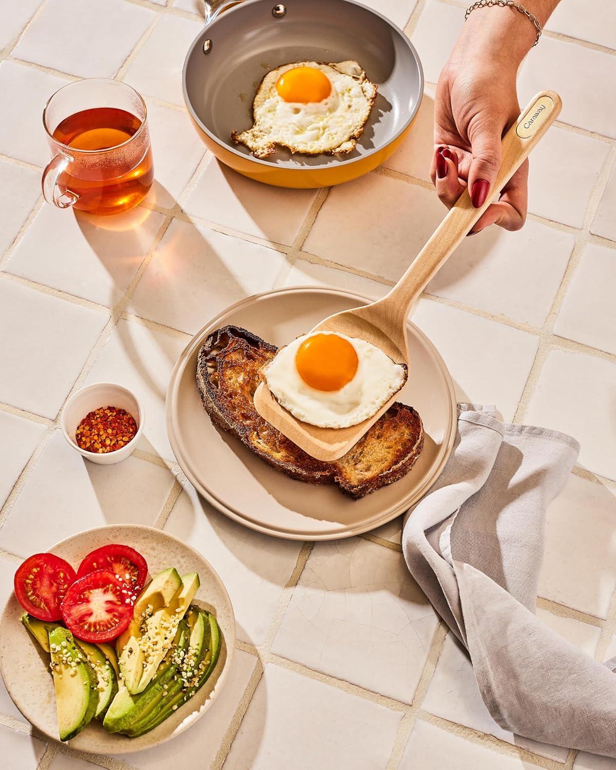 Caraway Birch Wood Utensils, Set of 5