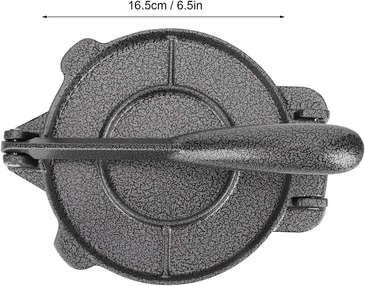 HURRISE Tortilla Maker, Pressing Tool Tortillas Press 6.5-inch tool for making chapati tortilla, tacos, burritos, pizza and dough kitchen accessories