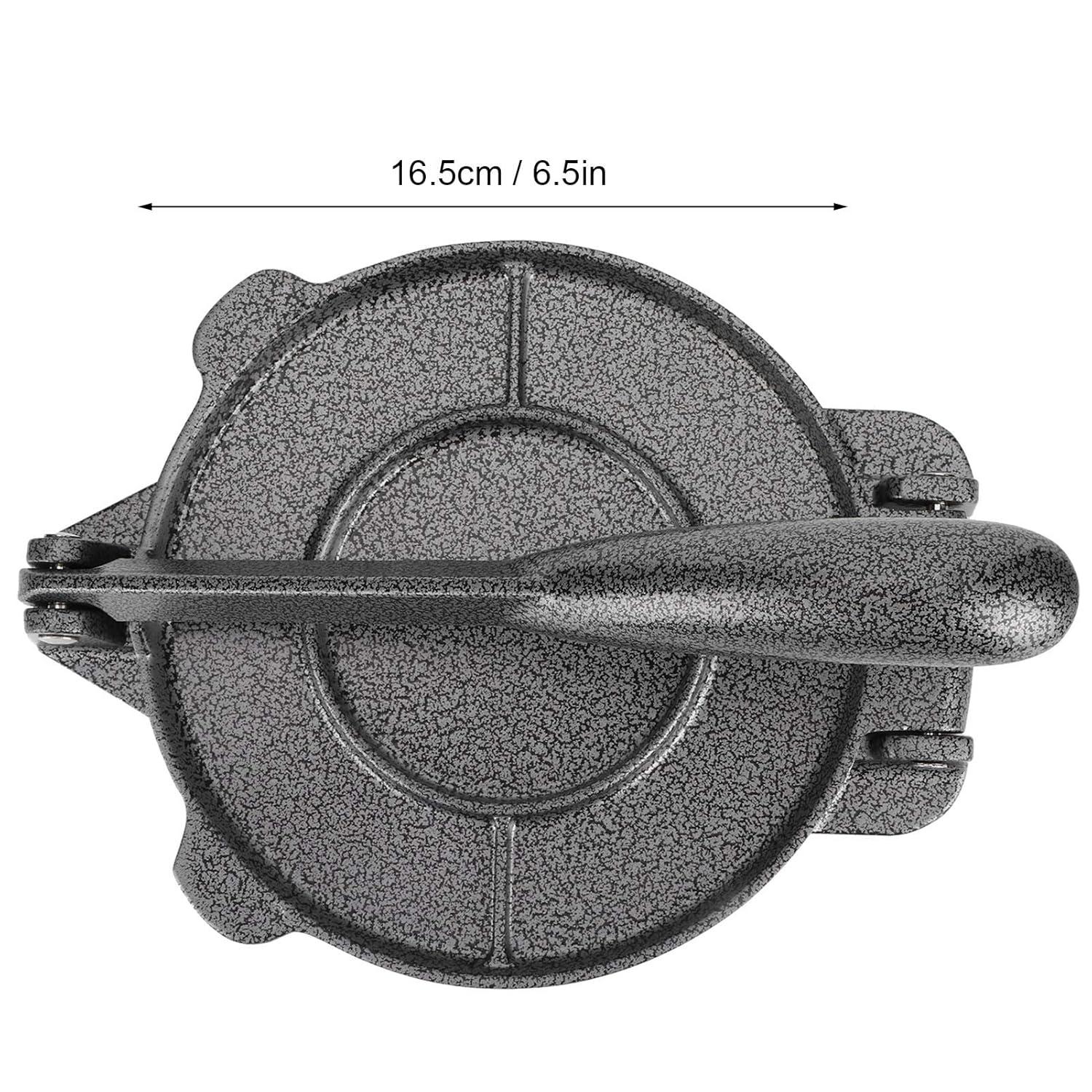 HURRISE Tortilla Maker, Pressing Tool Tortillas Press 6.5-inch tool for making chapati tortilla, tacos, burritos, pizza and dough kitchen accessories