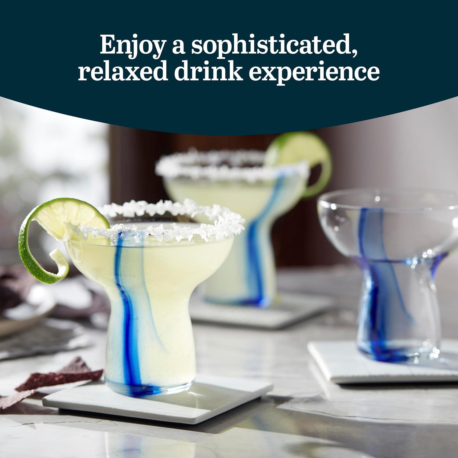 Blue Ribbon Libbey Stemless Margarita Glasses