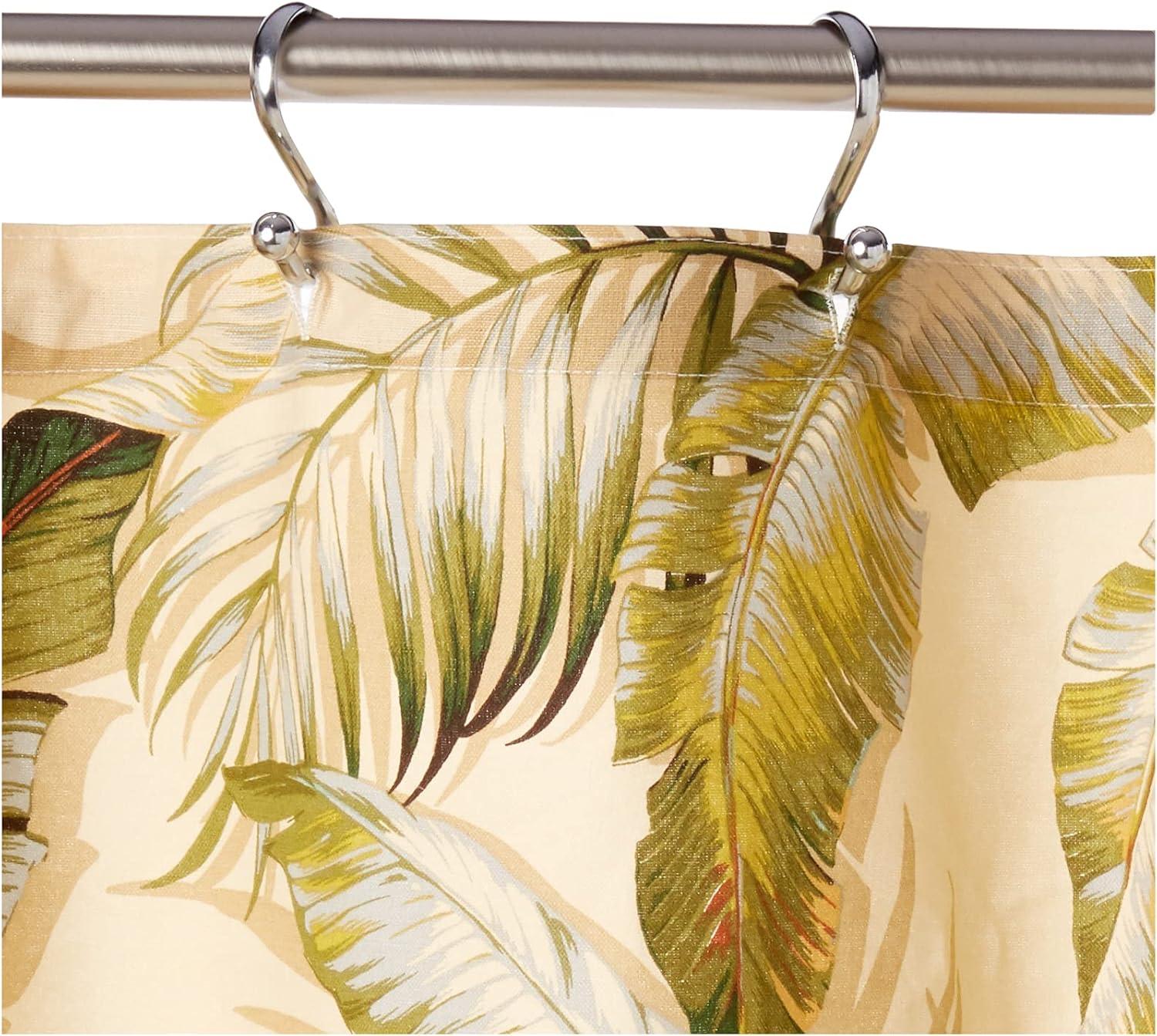 Tommy Bahama Home Palmiers Cotton Floral Shower Curtain
