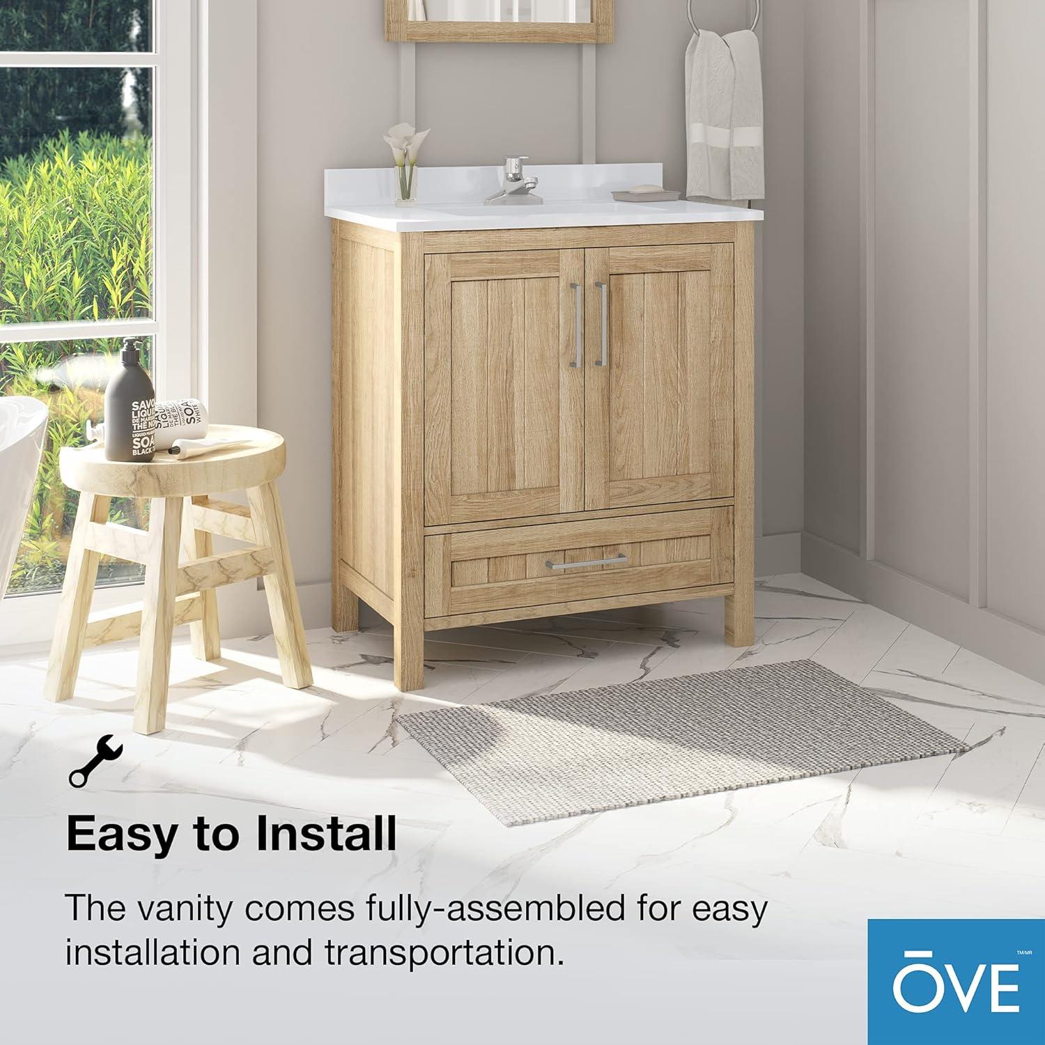 OVE Decors Kansas 30" Single Bathroom Vanity
