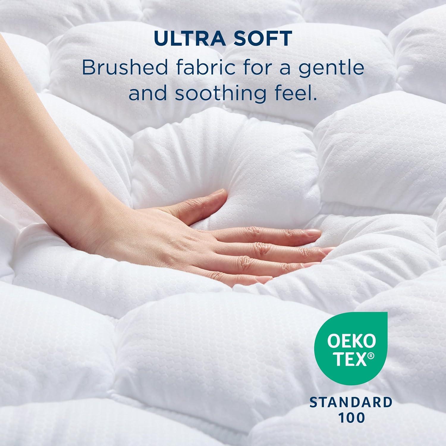 Bedsure Bedsure Quilted Fitted Mattress Topper