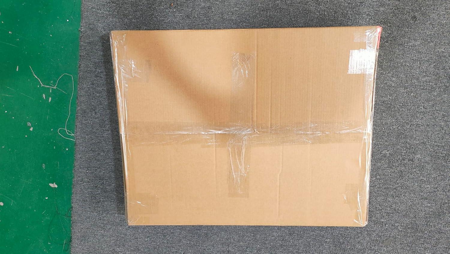 Tribesigns Morden Round End Table with Faux Marble White Top, 20" Sofa Side Table Coffee Table Cocktail Table with Unique Gold O-shaped Base for Living Room Bedroom