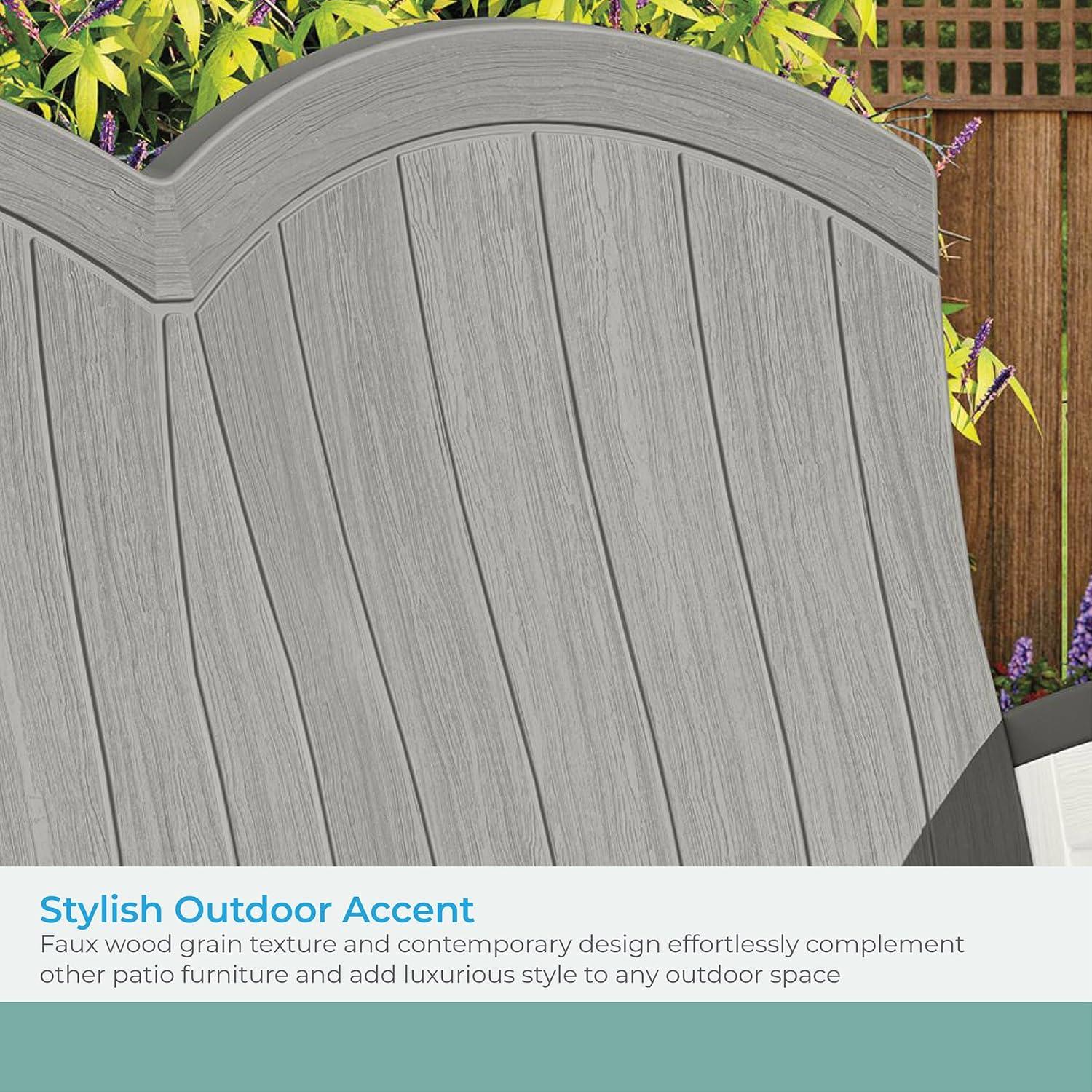 Suncast Multi-Wall Resin Outdoor Chair