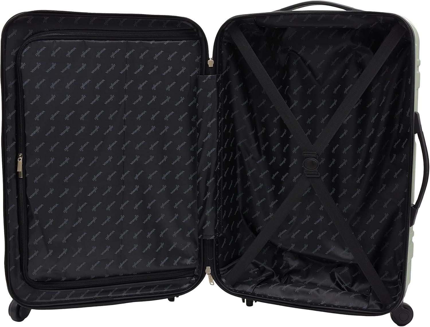 Wrangler Venture Luggage and Travel, Laurel, 7-Piece Set