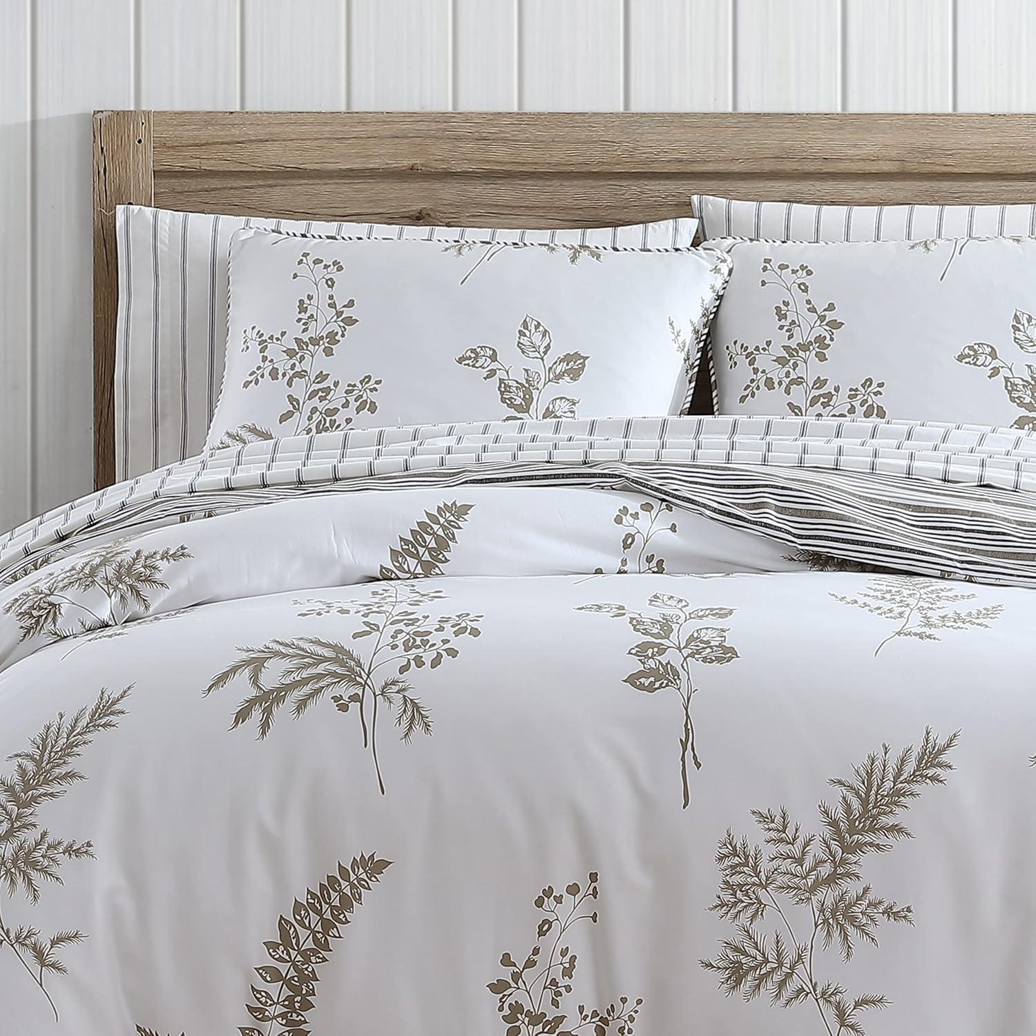 Stone Cottage Bedding Stone Cottage Willow Cotton Reversible 3 Piece Comforter Set