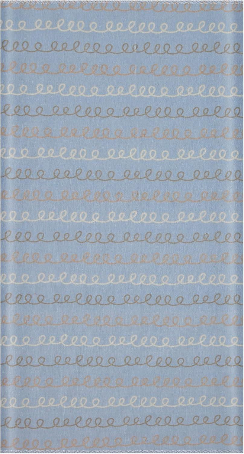 Little Beginnings Cudlie 4-Pack Receiving Blankets for Infants - Friendly Animal
