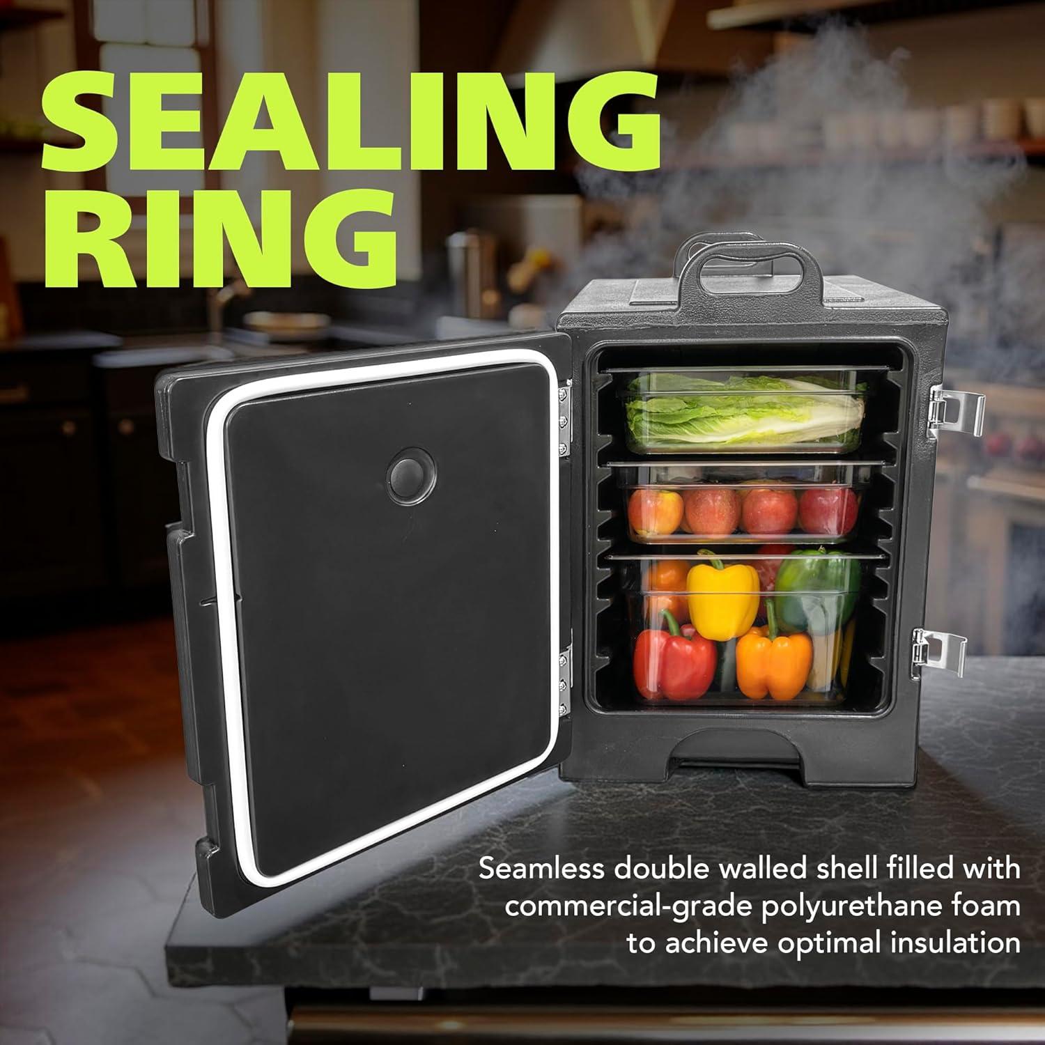 Pearington 81 Quart Polyurethane End-Loading Insulated Food Carrier