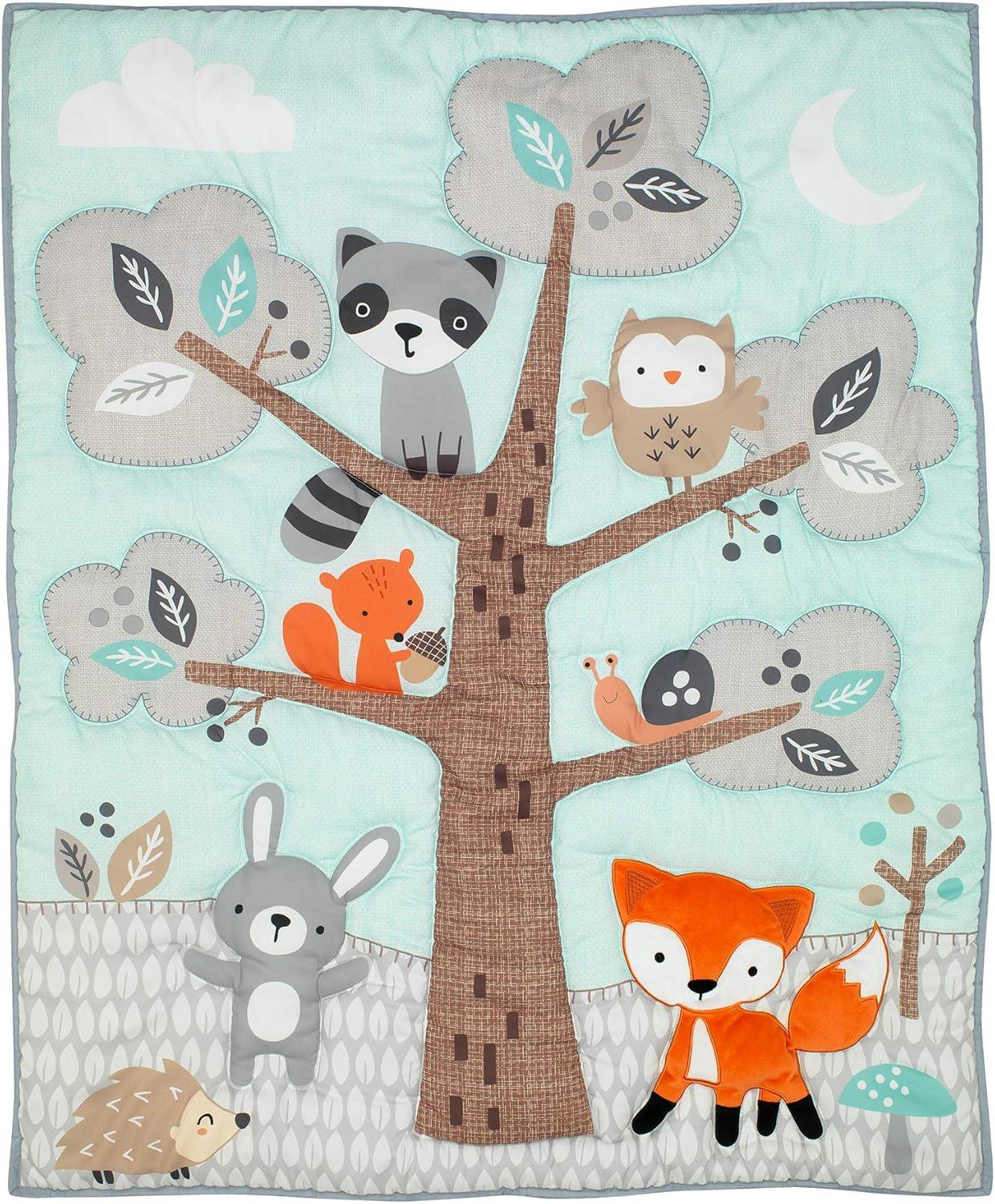 Bedtime Originals Woodland Friends 3 Piece Crib Bedding Set