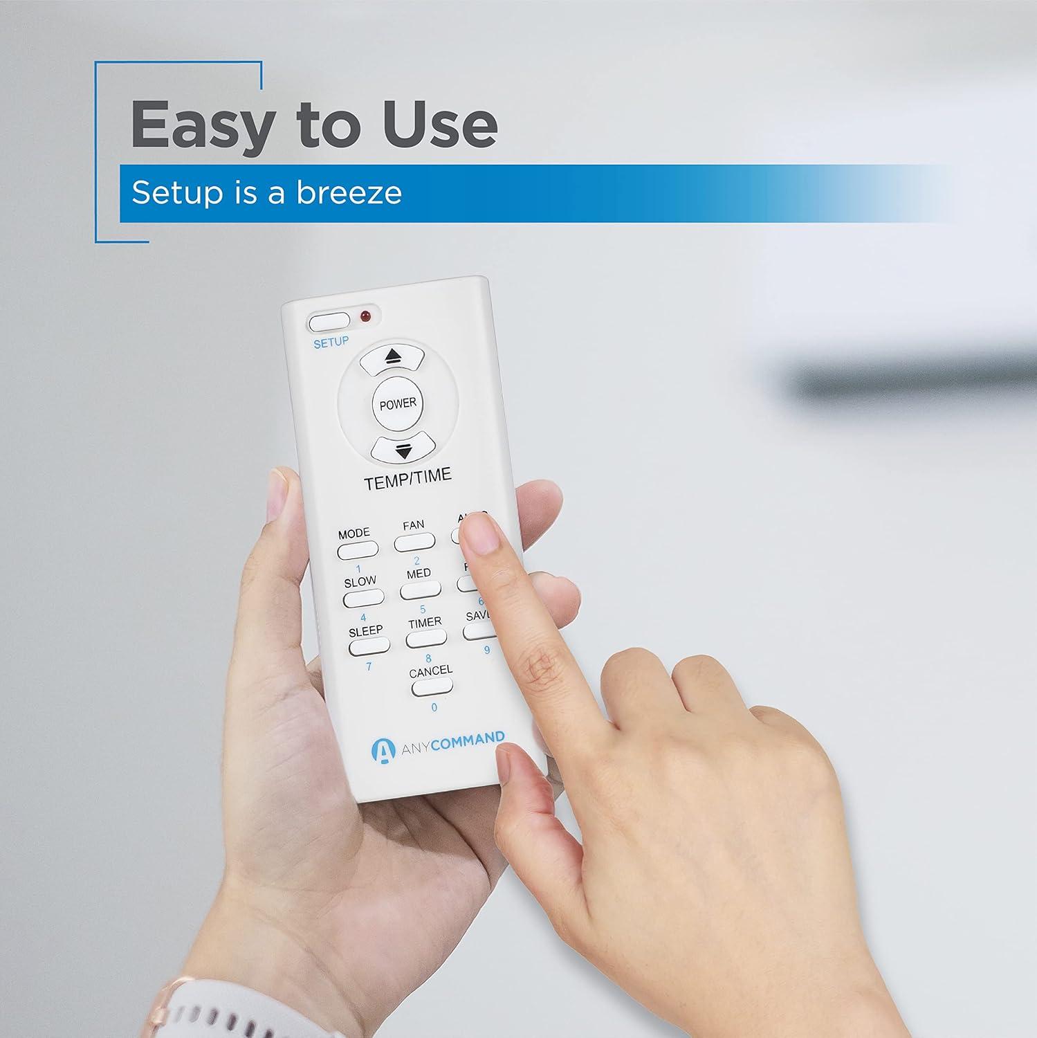 Universal White Button Control Air Conditioner Remote