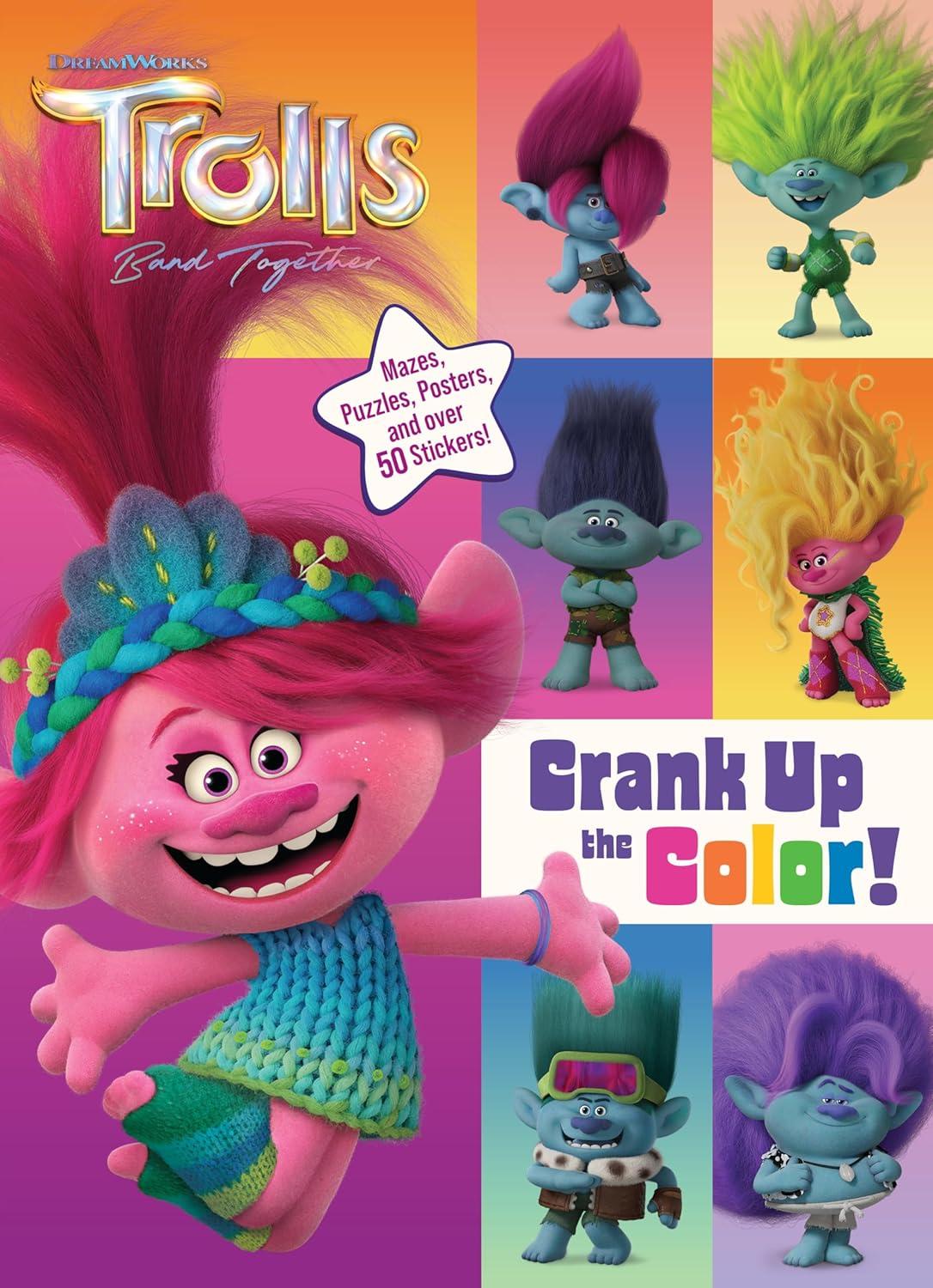 Trolls Band Together Full-Color Kids' Activity Book