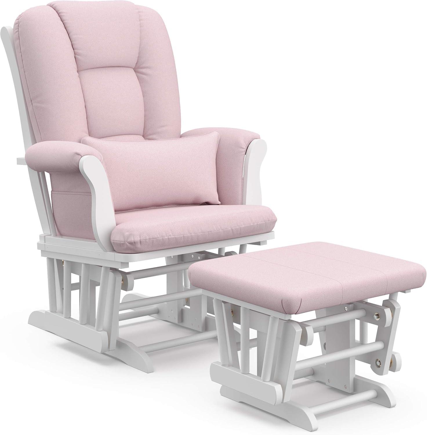 Tuscany Rocking Chair Glider with Ottoman