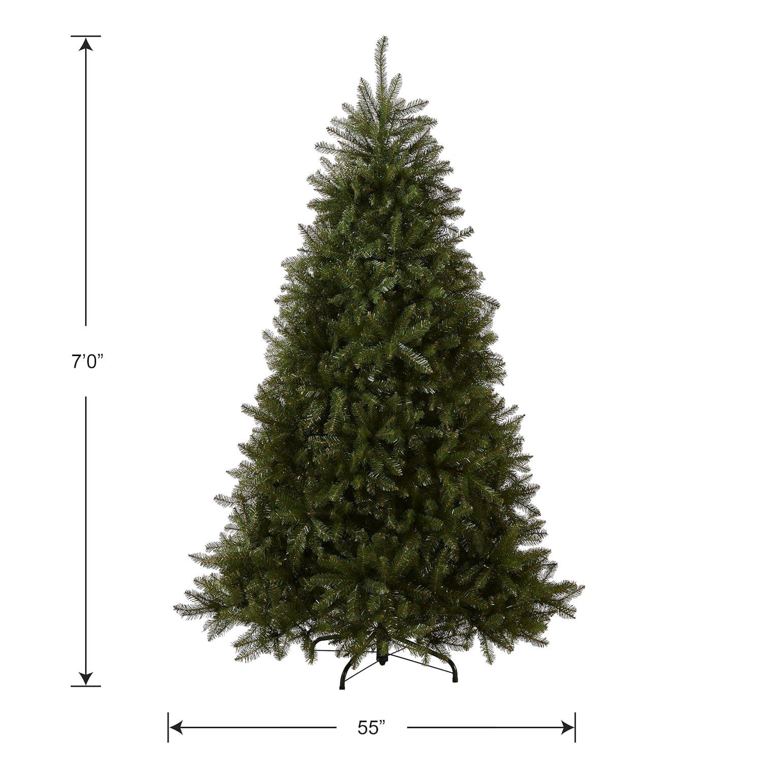 7' Unlit Dunhill Fir Artificial Christmas Tree - National Tree Company