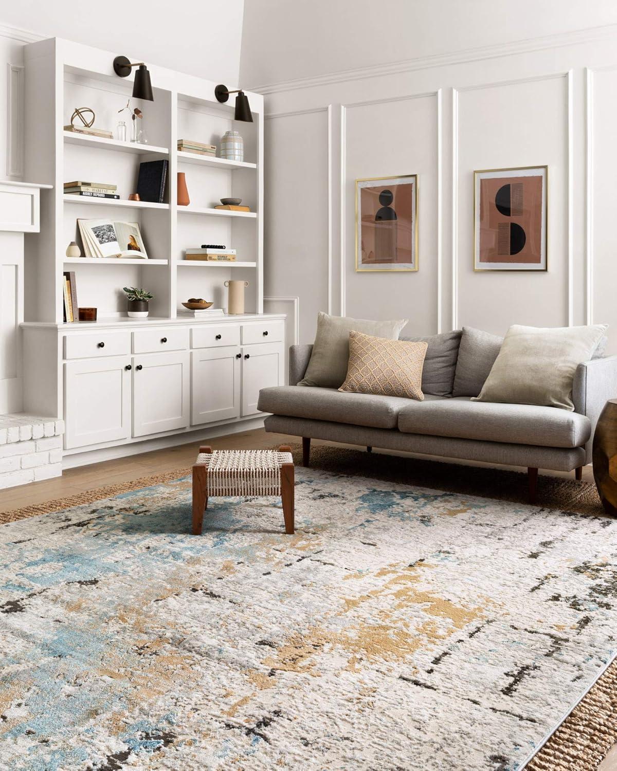 Loloi II Alchemy Abstract Stone / Slate Area Rug