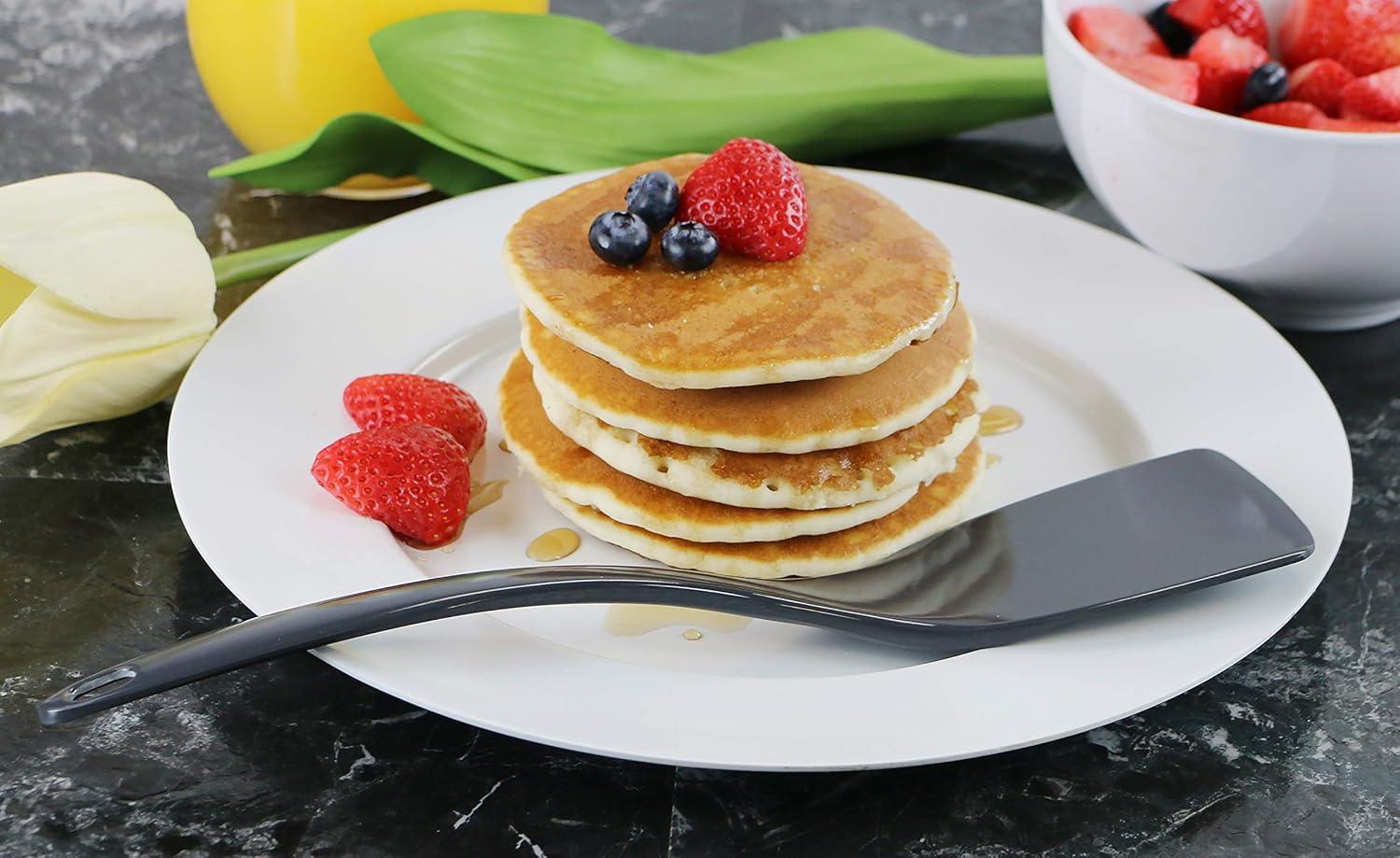 Calypso Basics by Reston Lloyd, 4pc Melamine Utensil Set, Charcoal