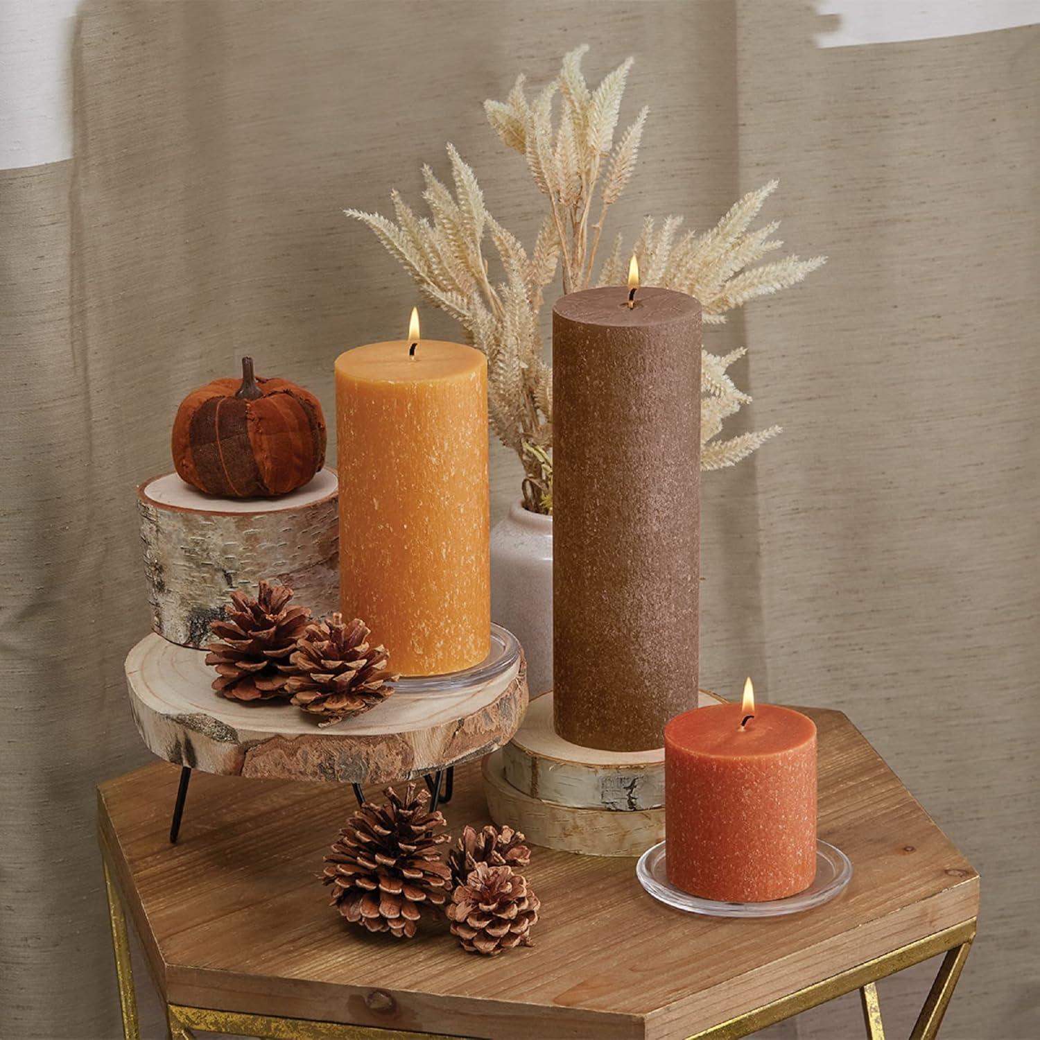 Timberline Unscented Pillar Candle