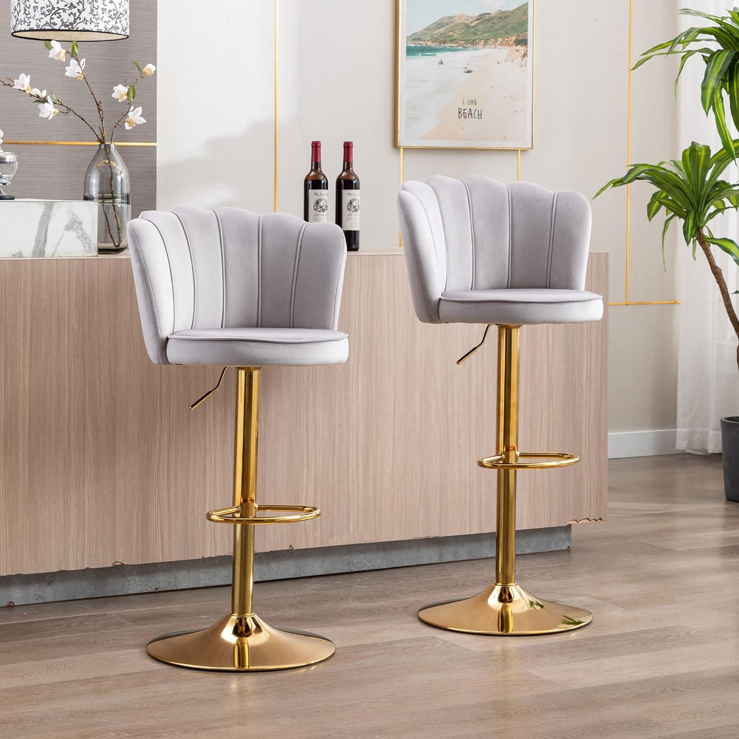 Ludka Swivel Adjustable Height Stool