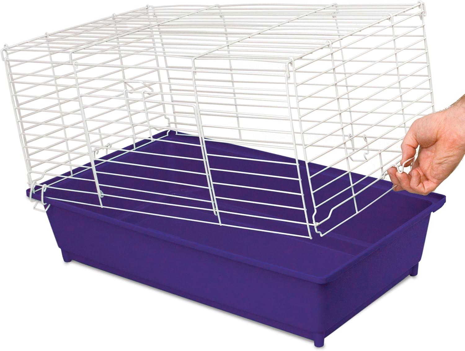 Ware Sweet Home Sunseed Rabbit Cage Starter Kit, Assorted Colors (1 Pack)