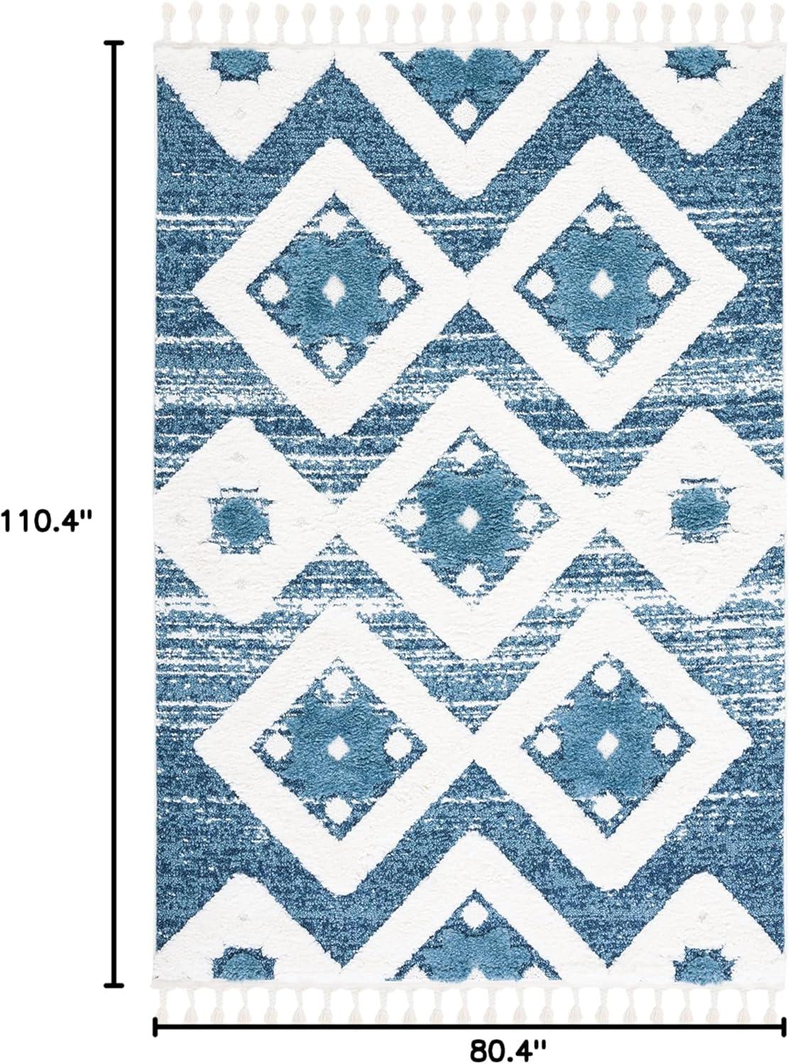 Moroccan Tassel Shag MTS664 Power Loomed Indoor Rug - Safavieh