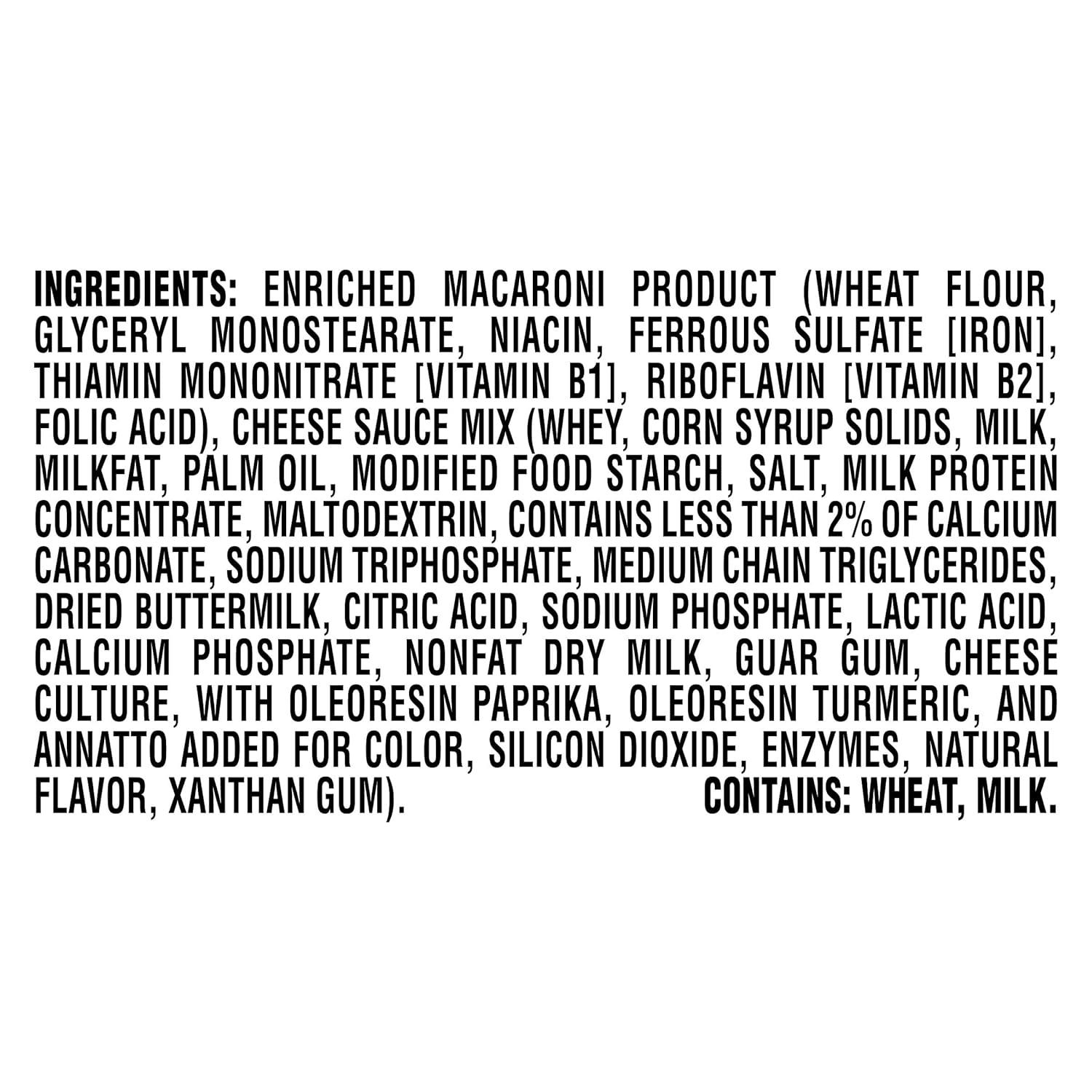 Kraft Easy Mac Original Mac N Cheese Macaroni and Cheese Microwavable Dinner, 18 ct Packets