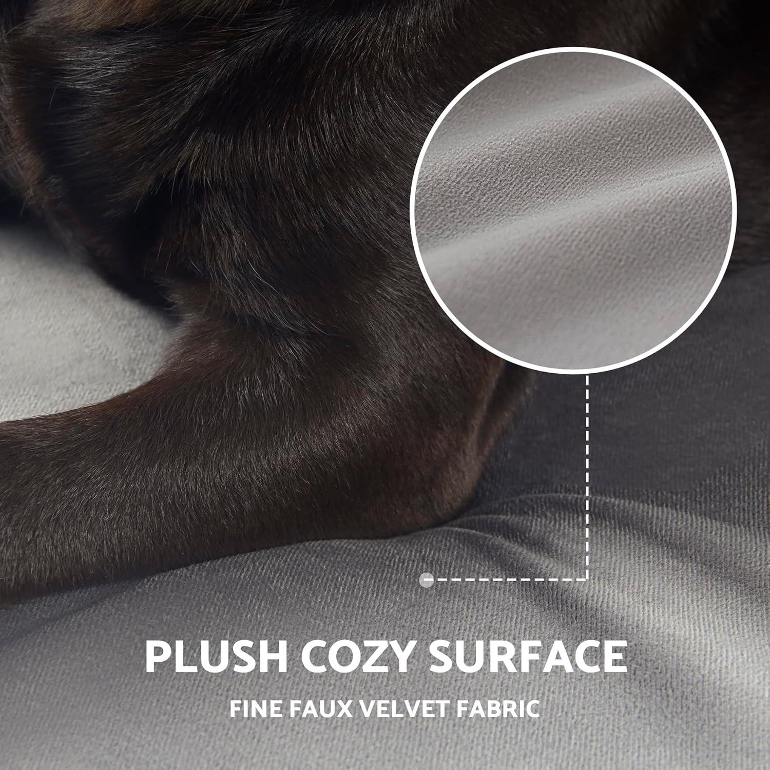 Puppy Paw Orthopedic Polyester Pet Bed